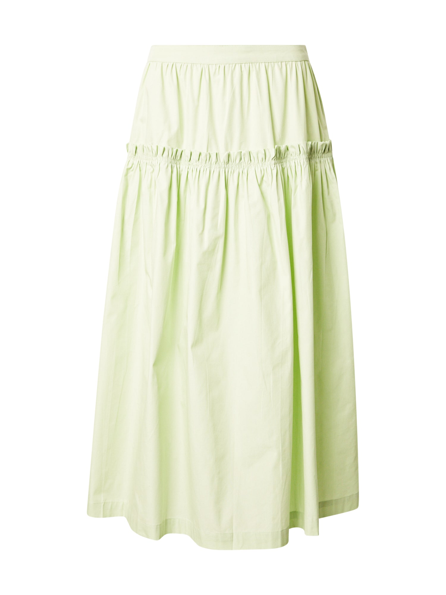 TOPSHOP Sukňa svetlozelená