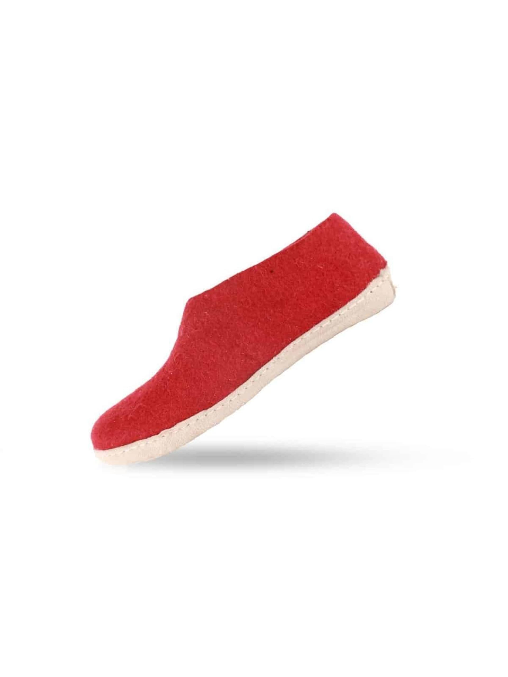 SHUS walk with nature Innesko 'Uldhjemmesko (100% ren uld) m/sål i skind Dansk Design fra SHUS' loafers & mockasiner dam