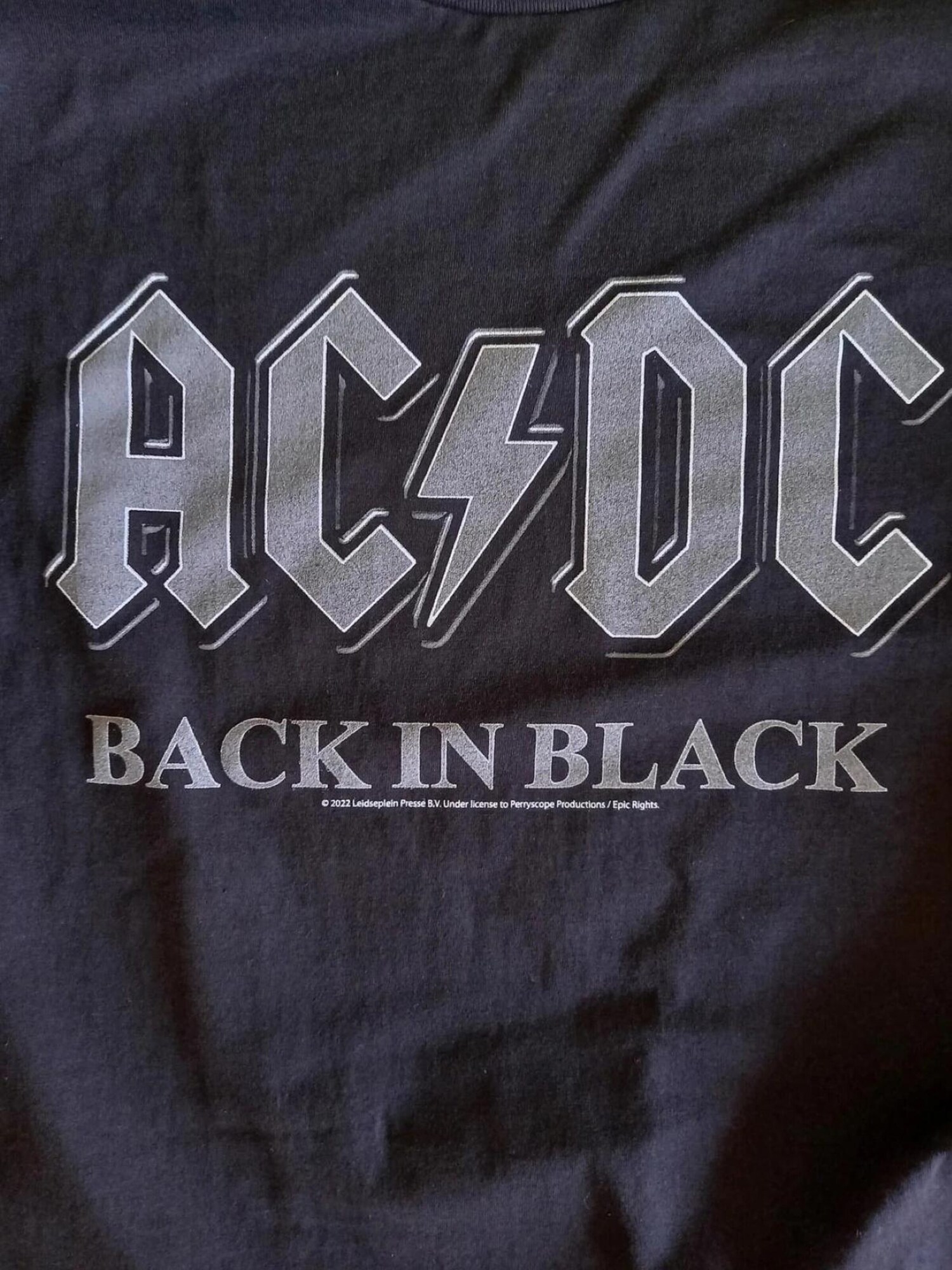 AC/DC Camiseta 'Back In Black'  negro – imagen 3