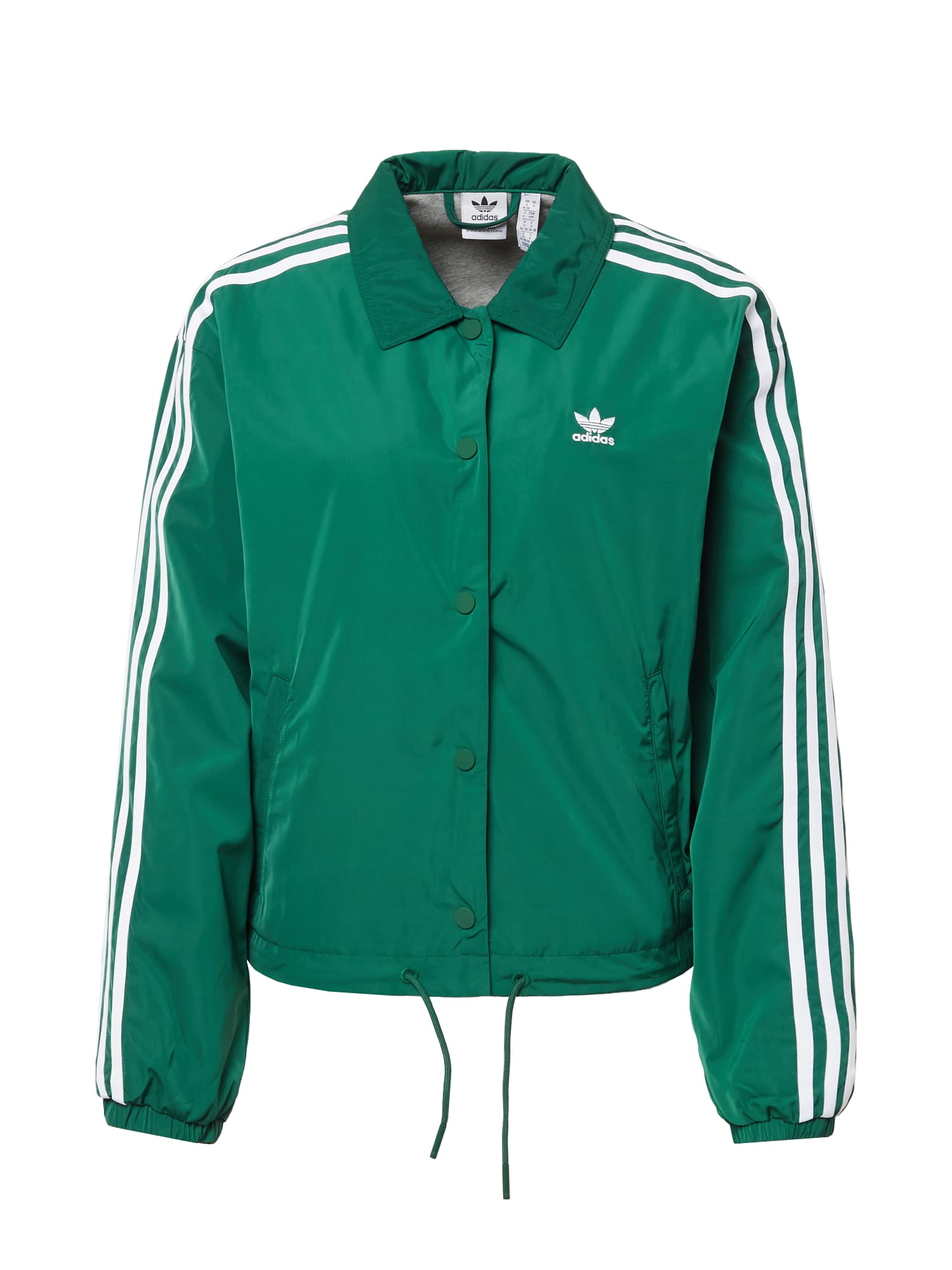 ADIDAS ORIGINALS Prijelazna jakna 'Adicolor '  travnato zelena / bijela