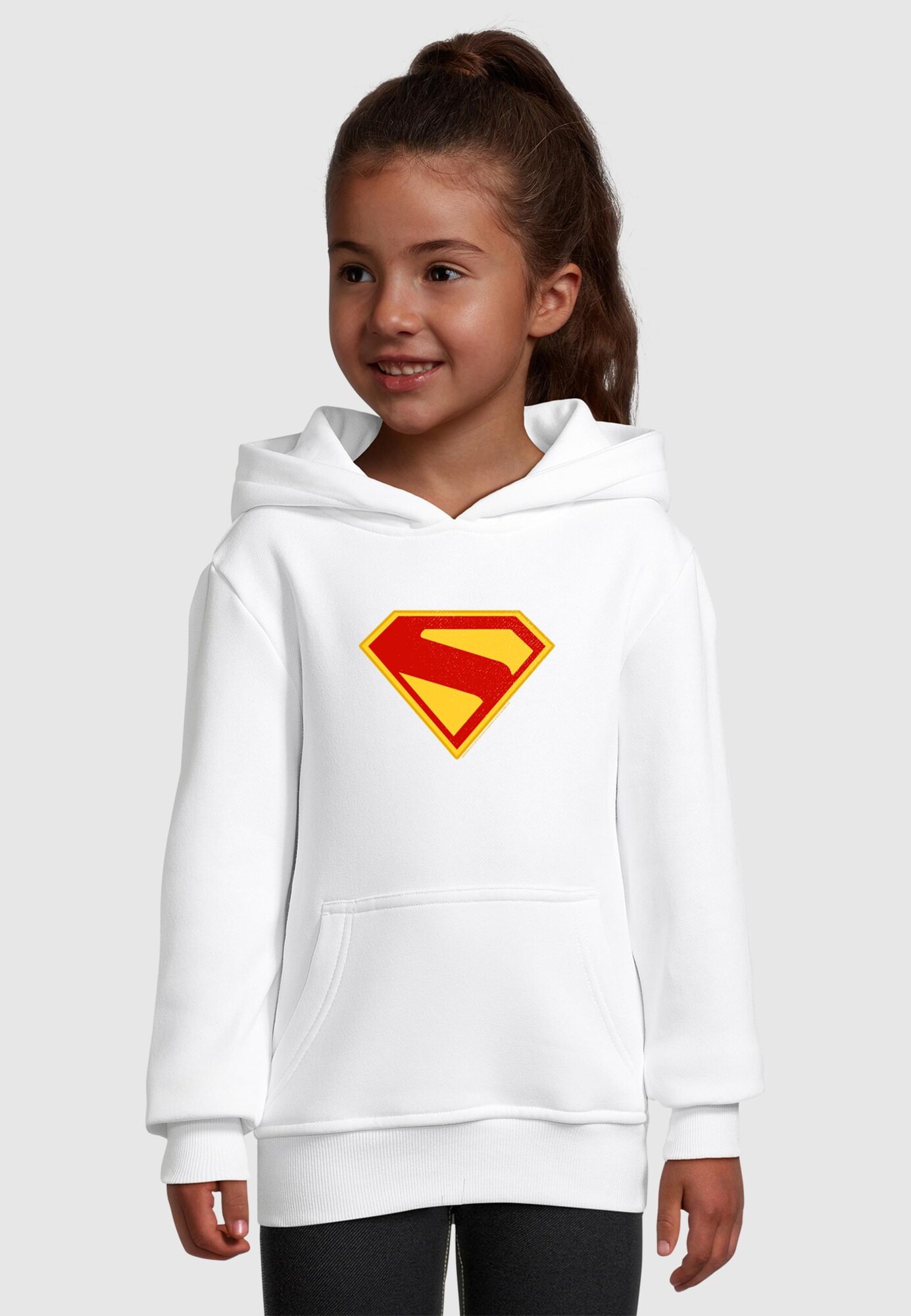 Thumbnail - ABSOLUTE CULT Kids Superman New Shield Logo Basic Hoody