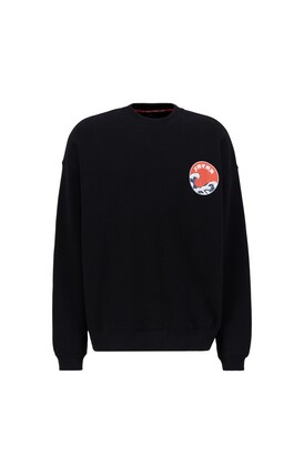 alpha industries Sweatshirt ‘Japan Wave Warrior’ Gemengde kleuren / Zwart