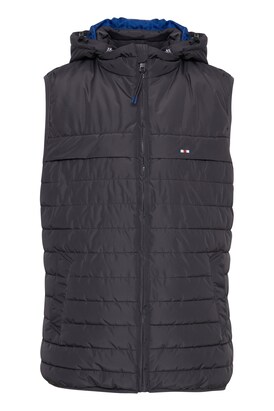 FQ1924 Bodywarmer ‘Danial’ Navy / Grijs / Bloedrood / Wit