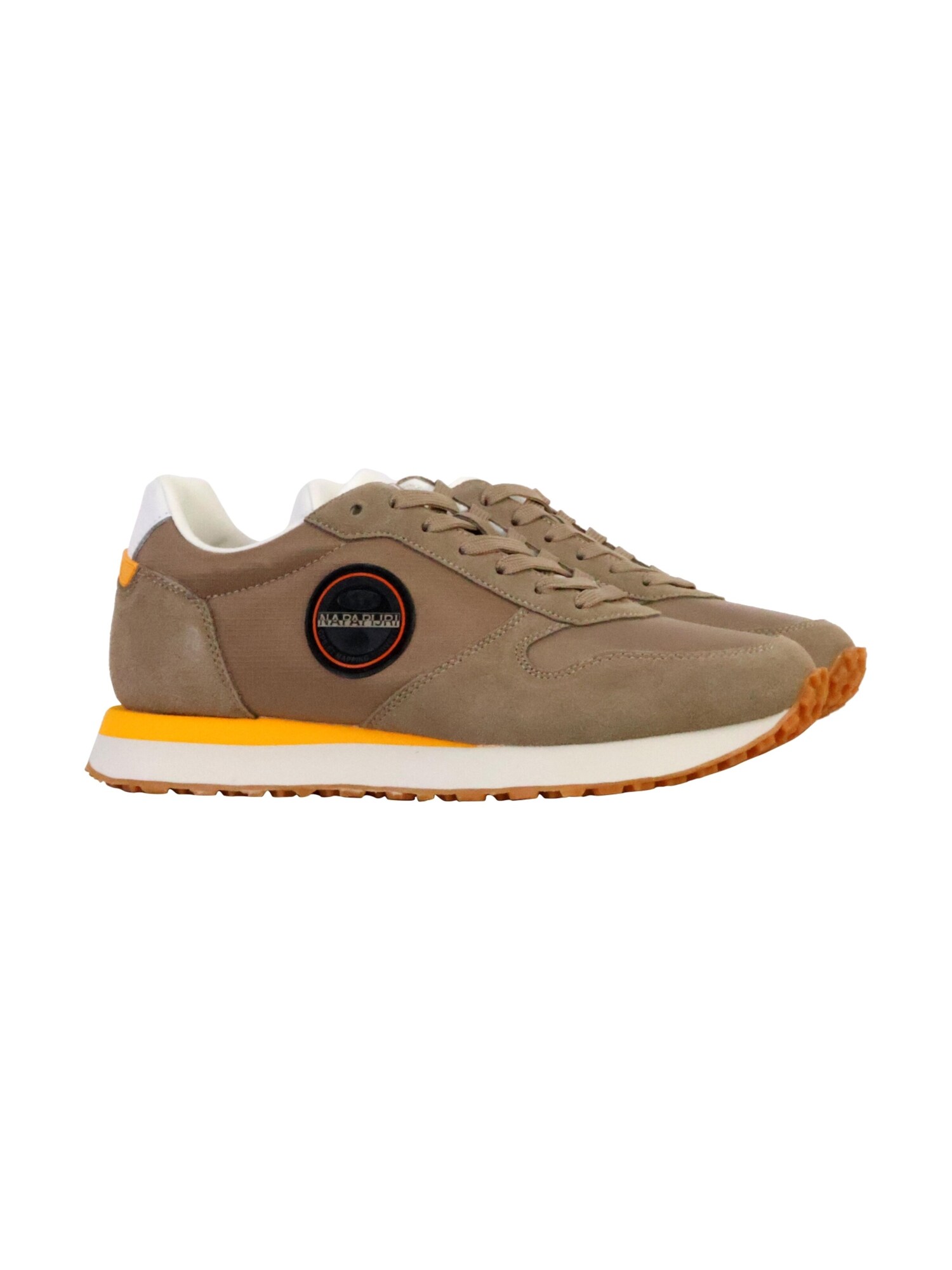 NAPAPIJRI Calzado deportivo con cordones 'Sun Low-Top-Sneaker aus Leder' marrón moteado – imagen 3