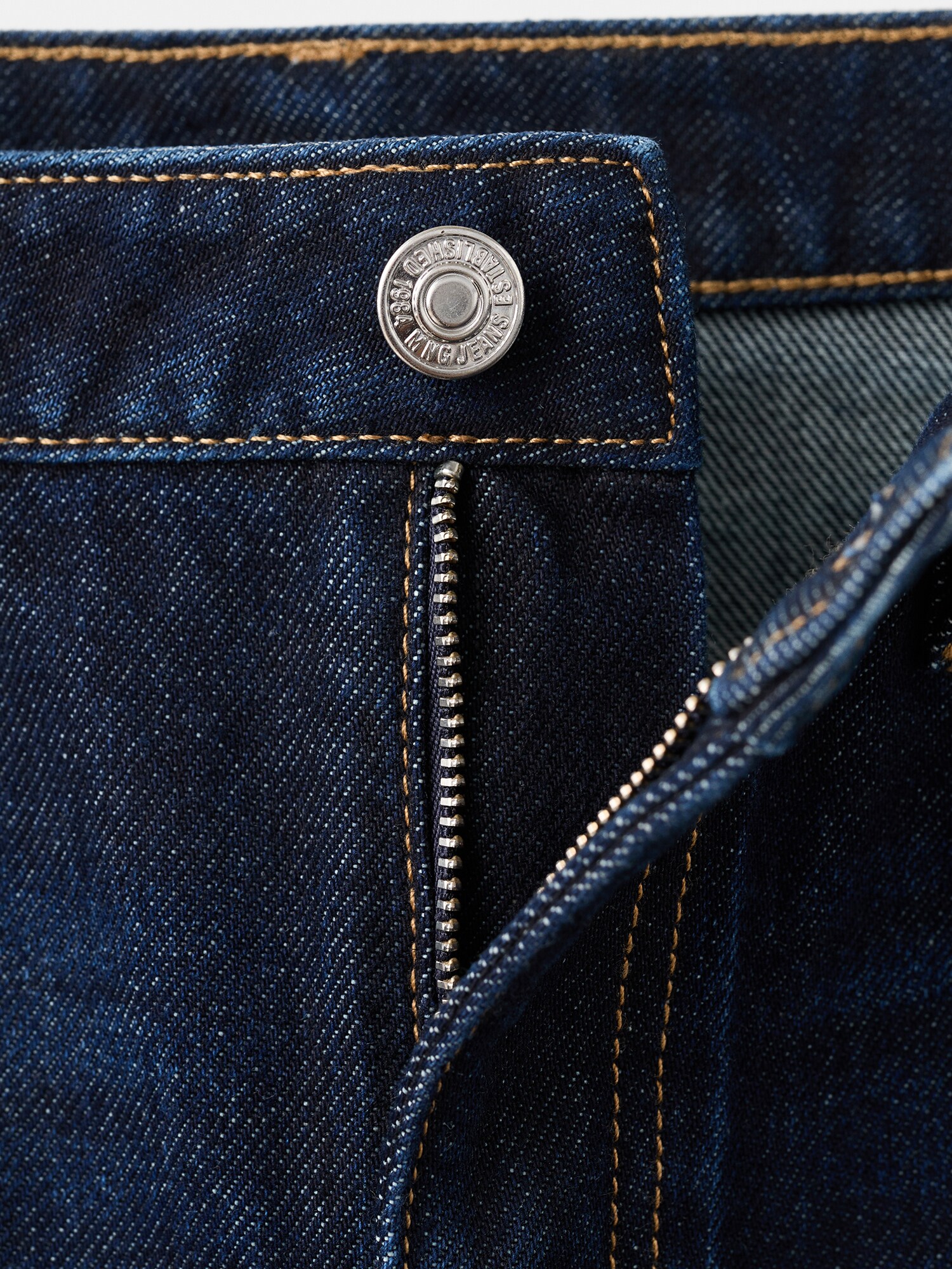 MANGO Džínsy 'MOM2000'  modrá denim (obrázok 5)