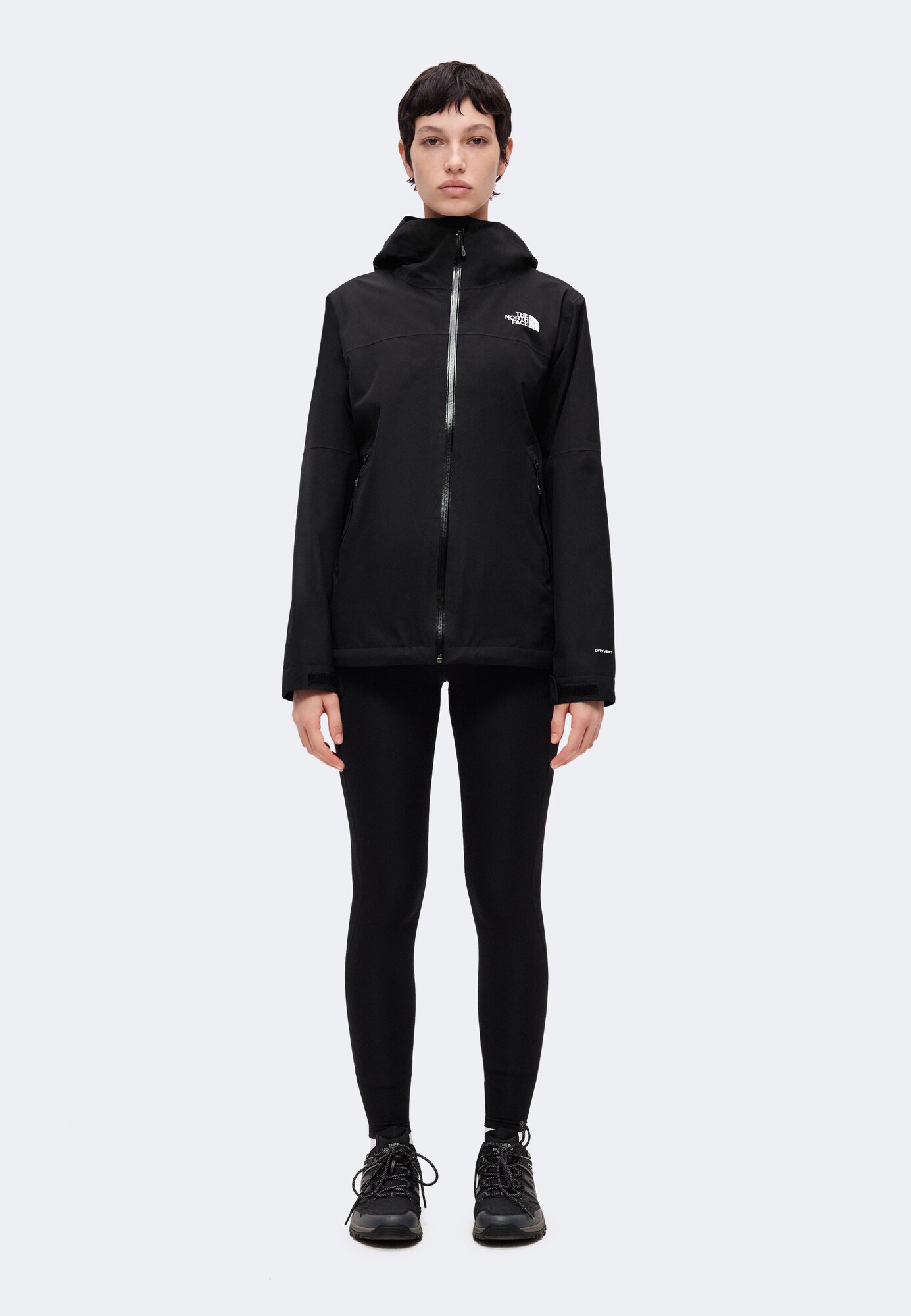THE NORTH FACE Chaqueta de montaña  negro / blanco – imagen 4