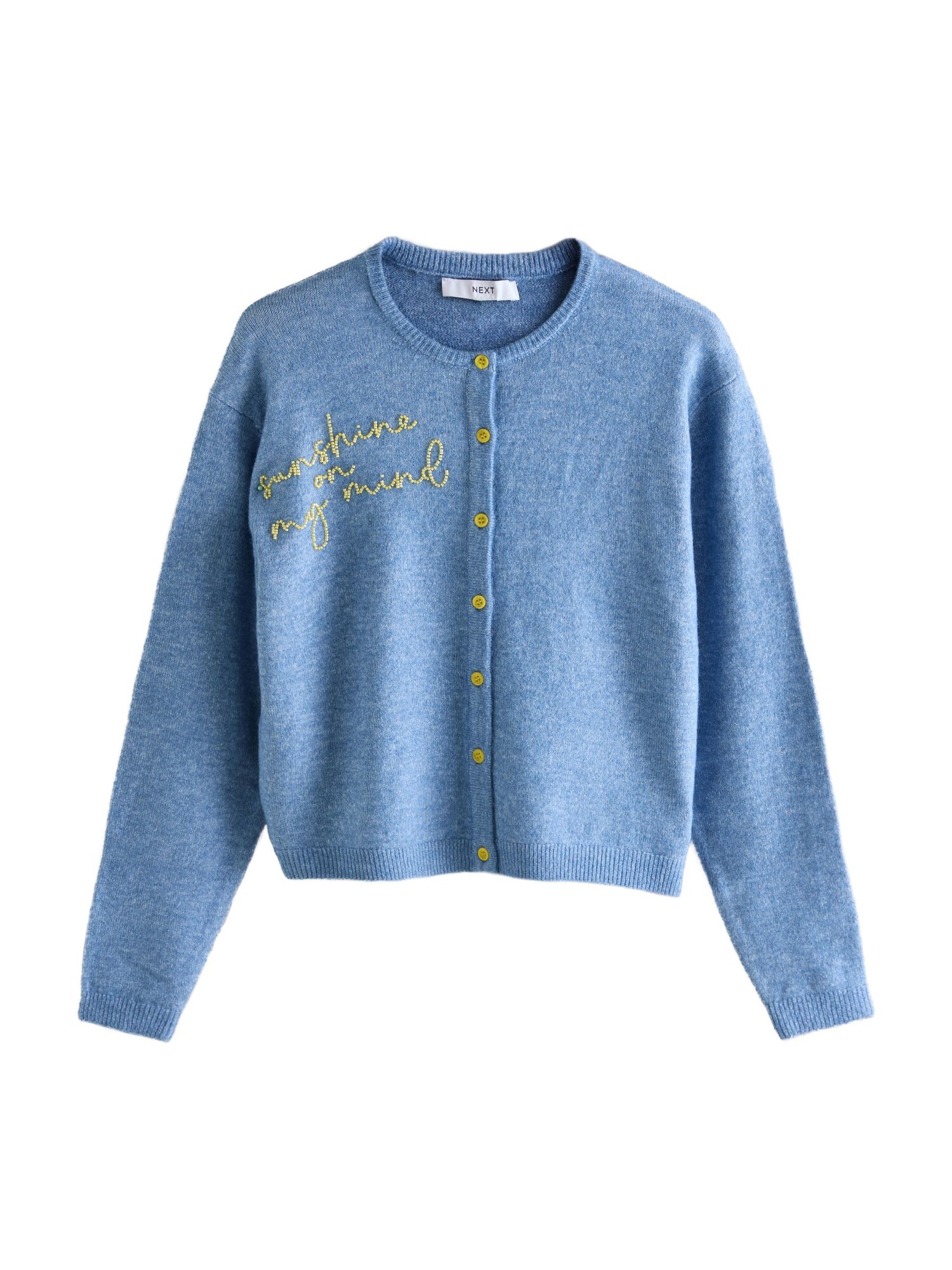 Next Geacă tricotată Essentials  albastru