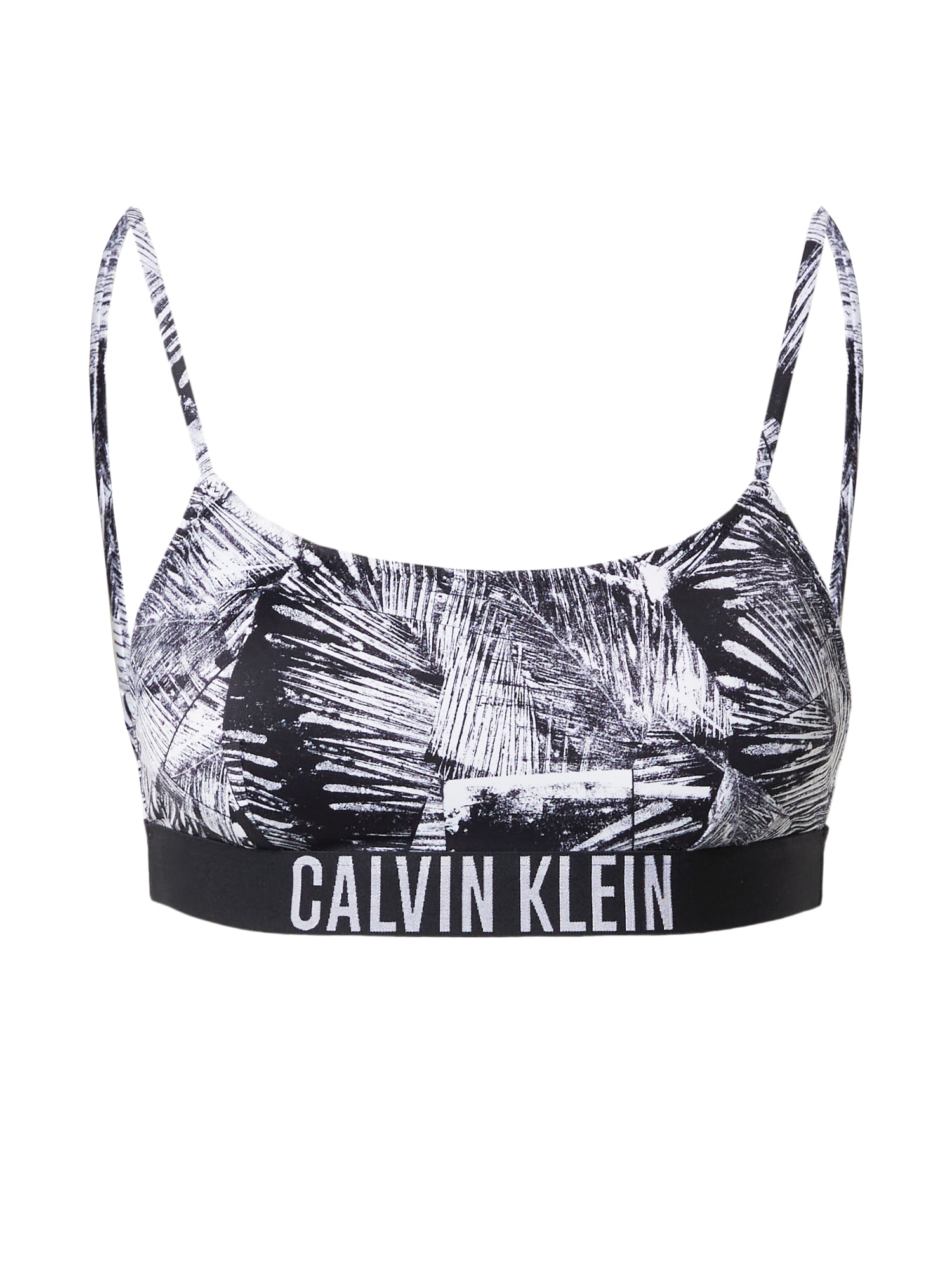 Calvin Klein Swimwear Bikini gornji dio  crna / bijela