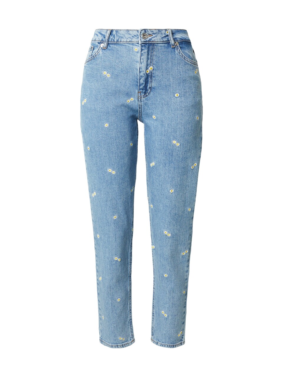 Jeans 'ONLJAGGER' ljusblå / gul