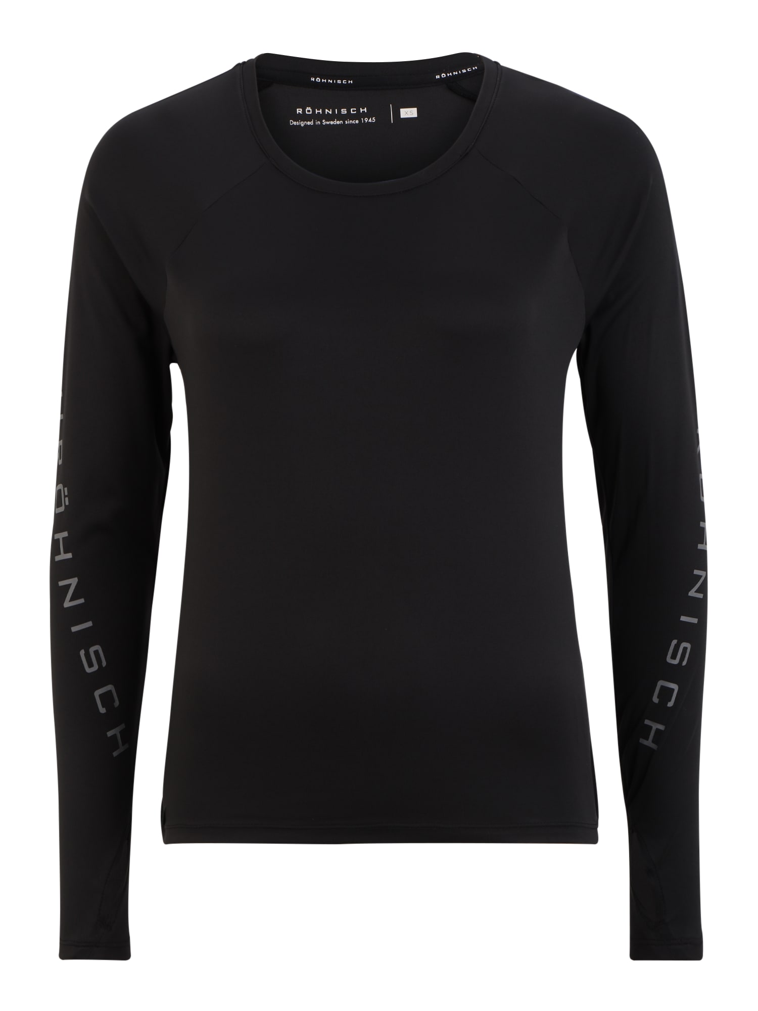 Röhnisch Sportiniai marškinėliai pilka / juoda