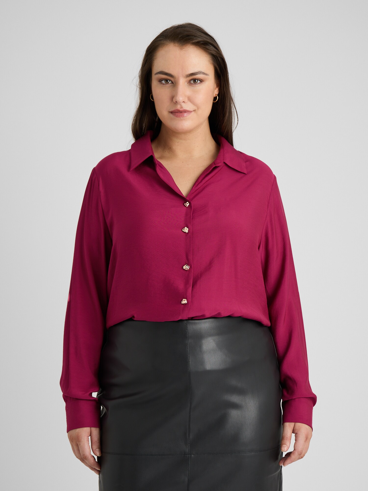 Guido Maria Kretschmer Curvy Blúz 'Hanni'  magenta termék 2. képe