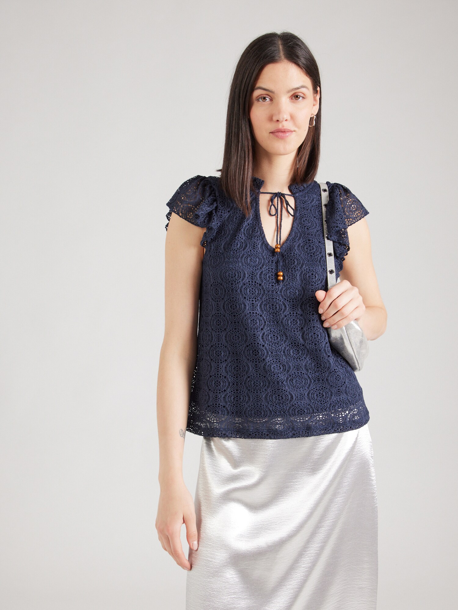 VERO MODA Blúz 'VMMAYA'  tengerészkék termék 2. képe