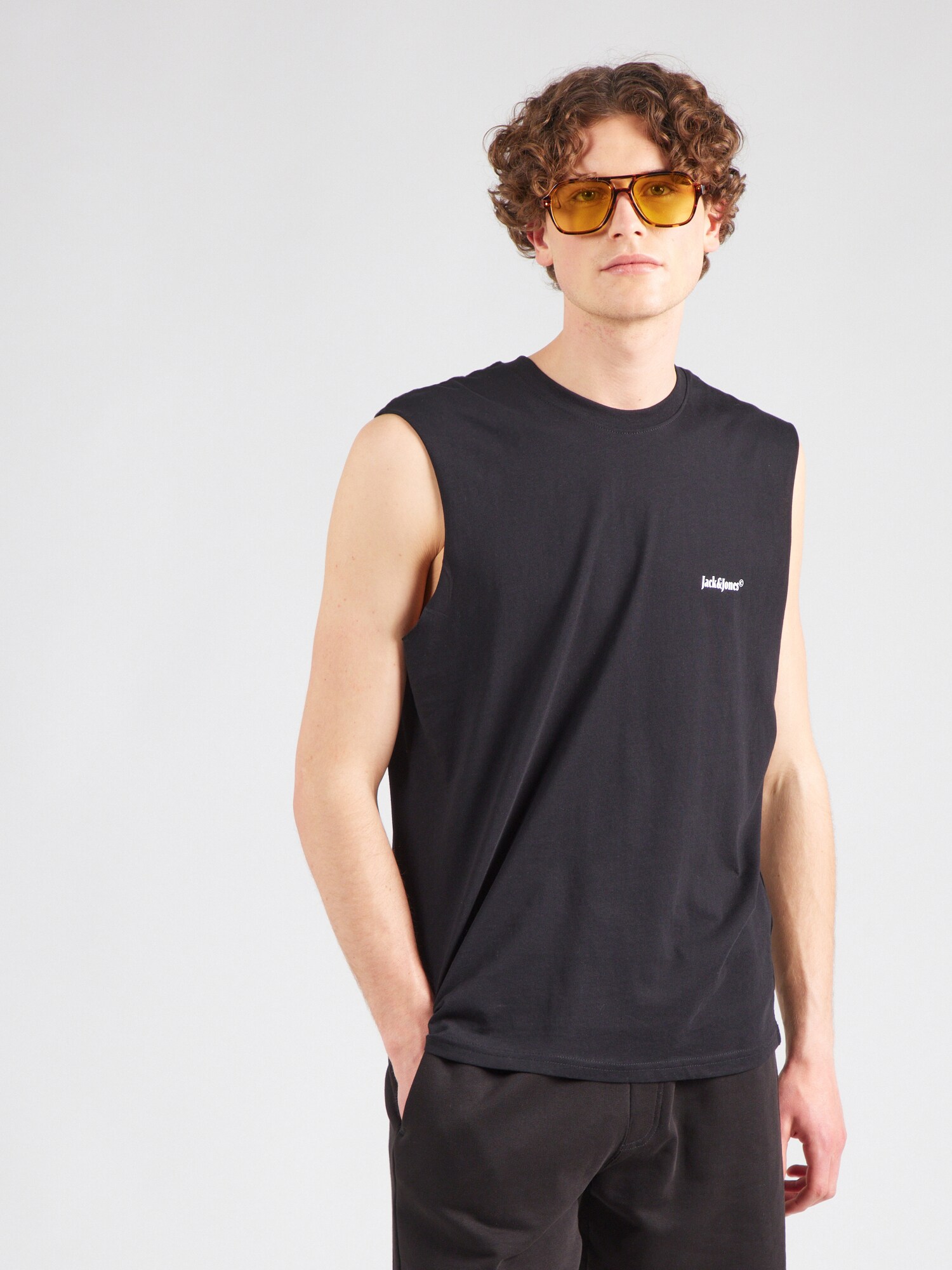 JACK & JONES Póló  világoskék / zöld / piros / fekete termék 2. képe