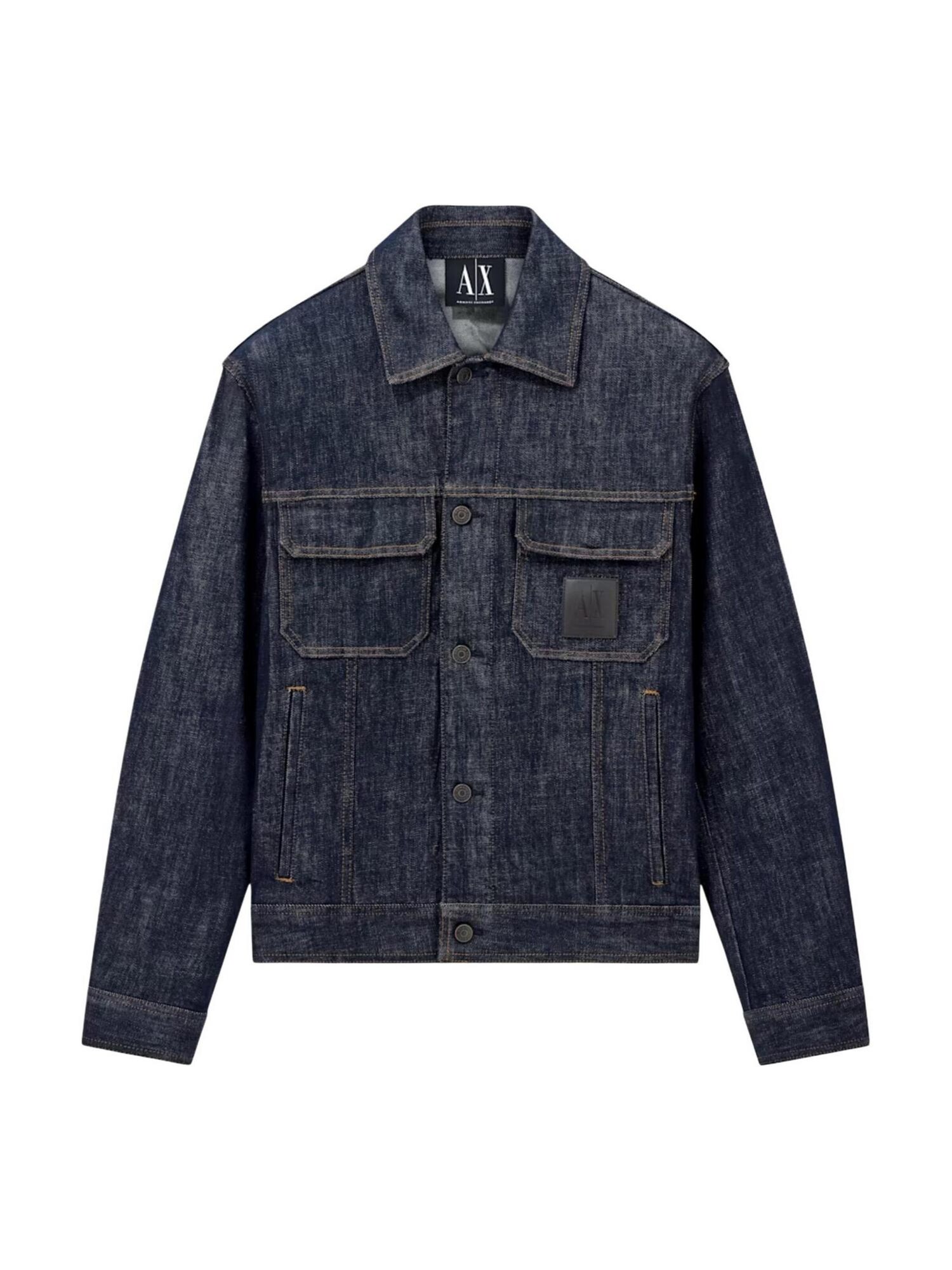 ARMANI EXCHANGE Chaqueta de entretiempo azul denim – imagen 1