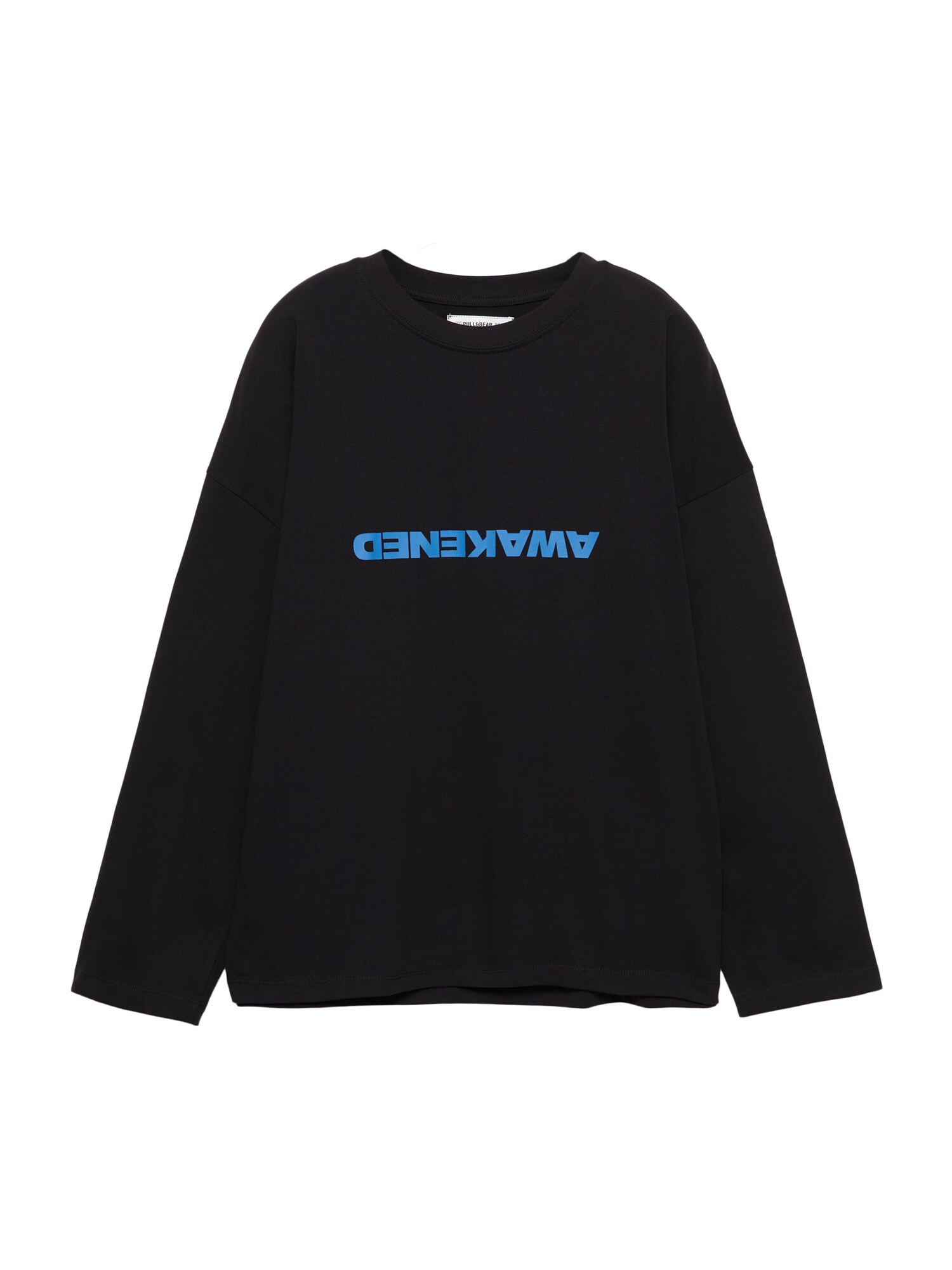 Pull&Bear Tricou CIUDADES  albastru / negru / alb