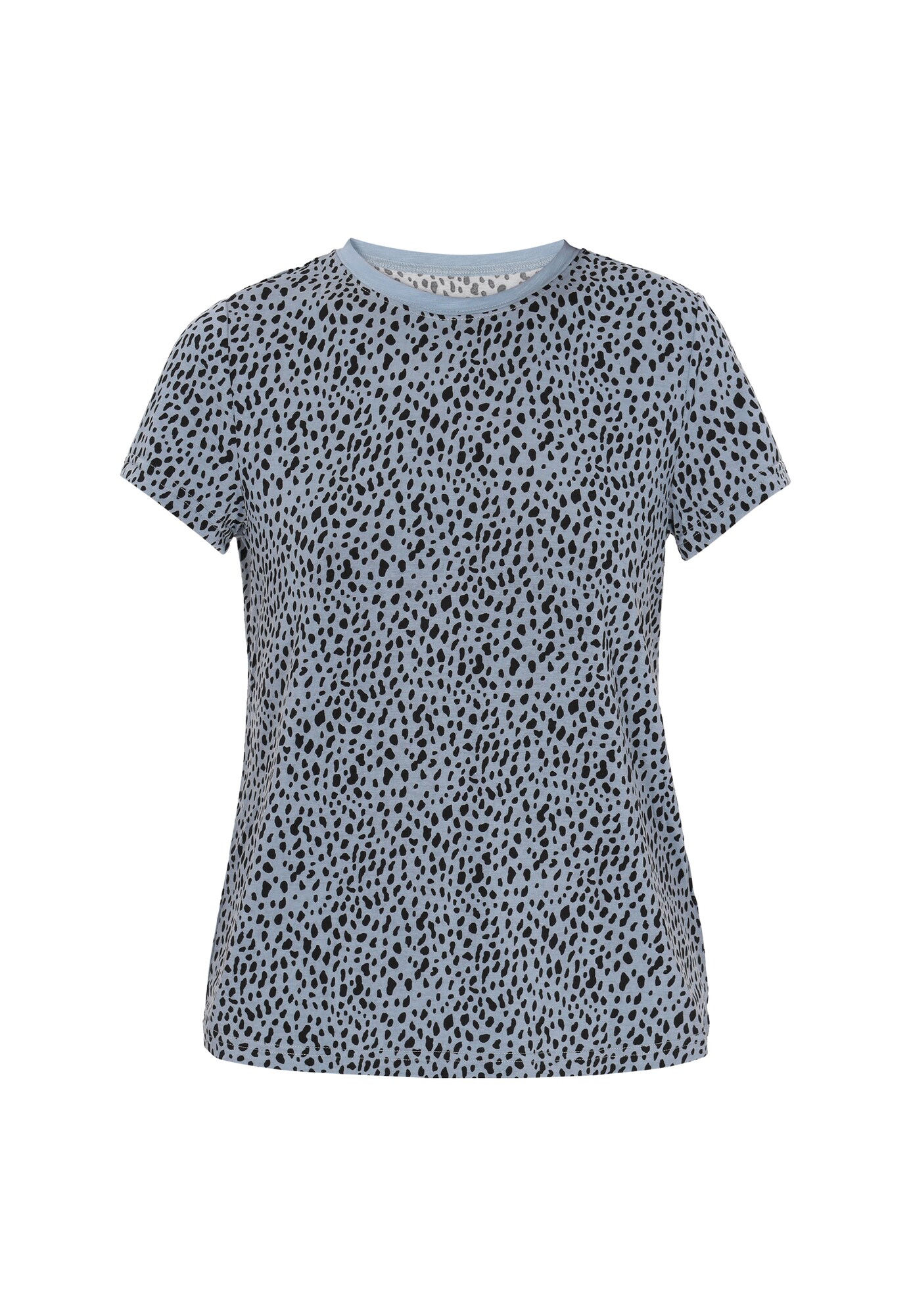 MYMO Camiseta 'Fashion Lover' gris basalto / negro