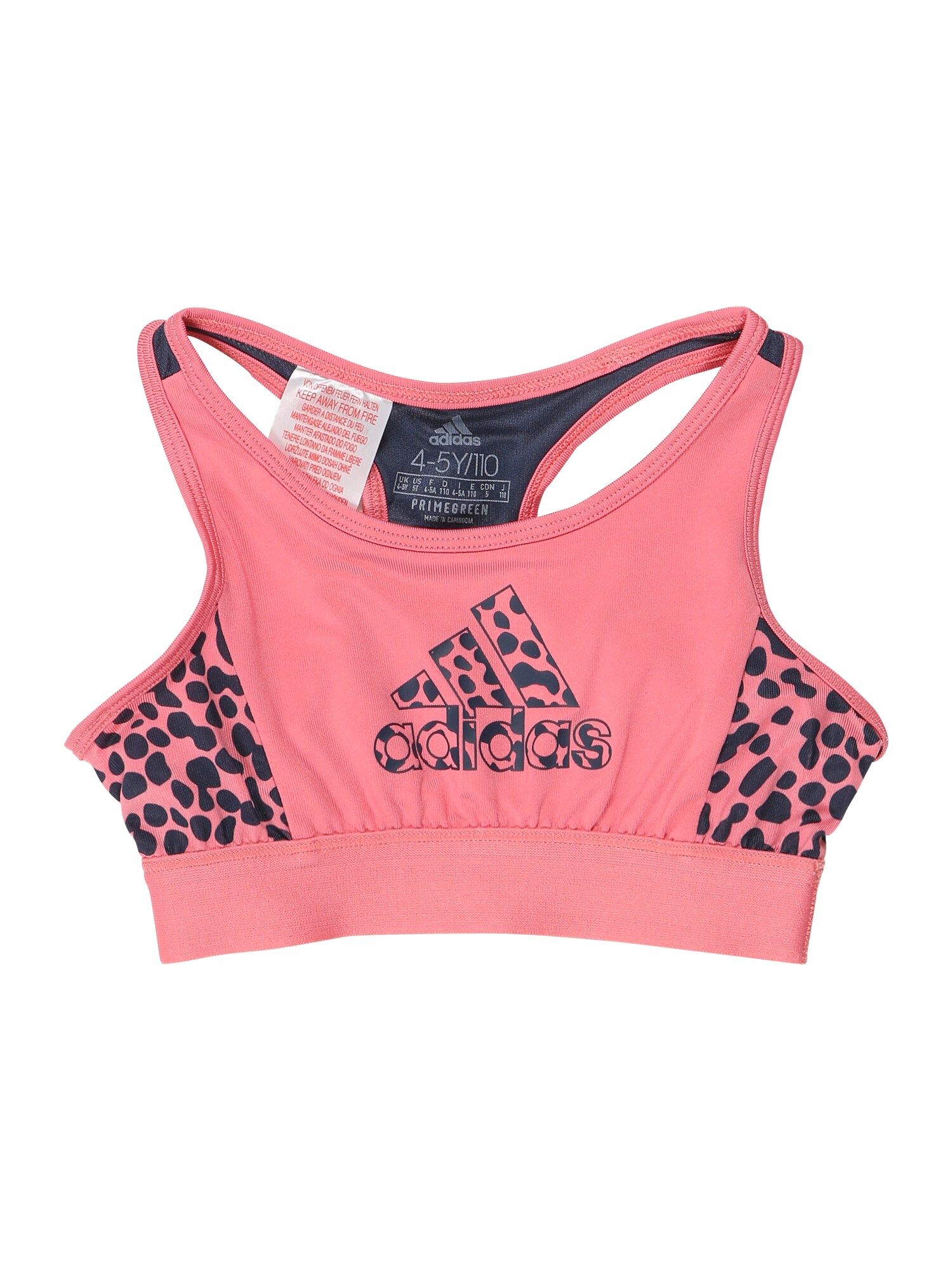 ADIDAS PERFORMANCE Sportiniai marškinėliai be rankovių  pastelinė rožinė / pilka