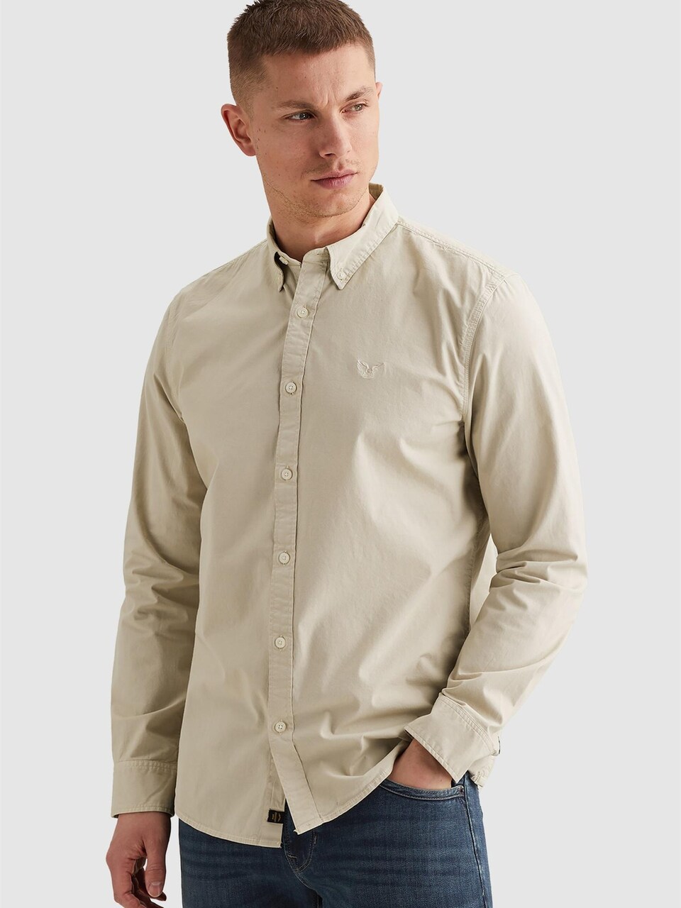 Skjorta 'American Classic shirt in poplin with stretch'