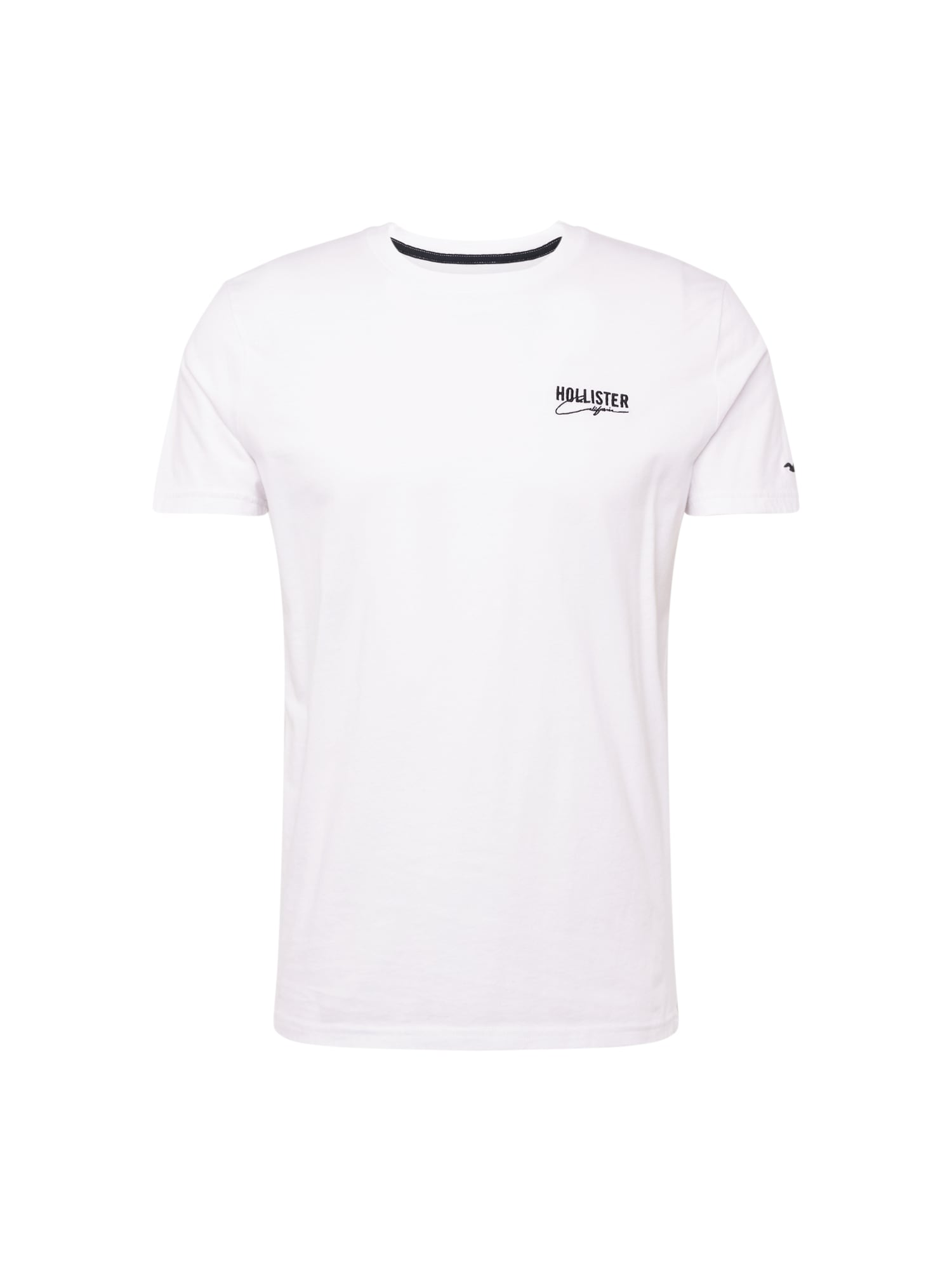 Мъже > Дрехи > Тениски > Тениски с къси ръкави HOLLISTER Тениска ‘EMEA’  черно / бяло