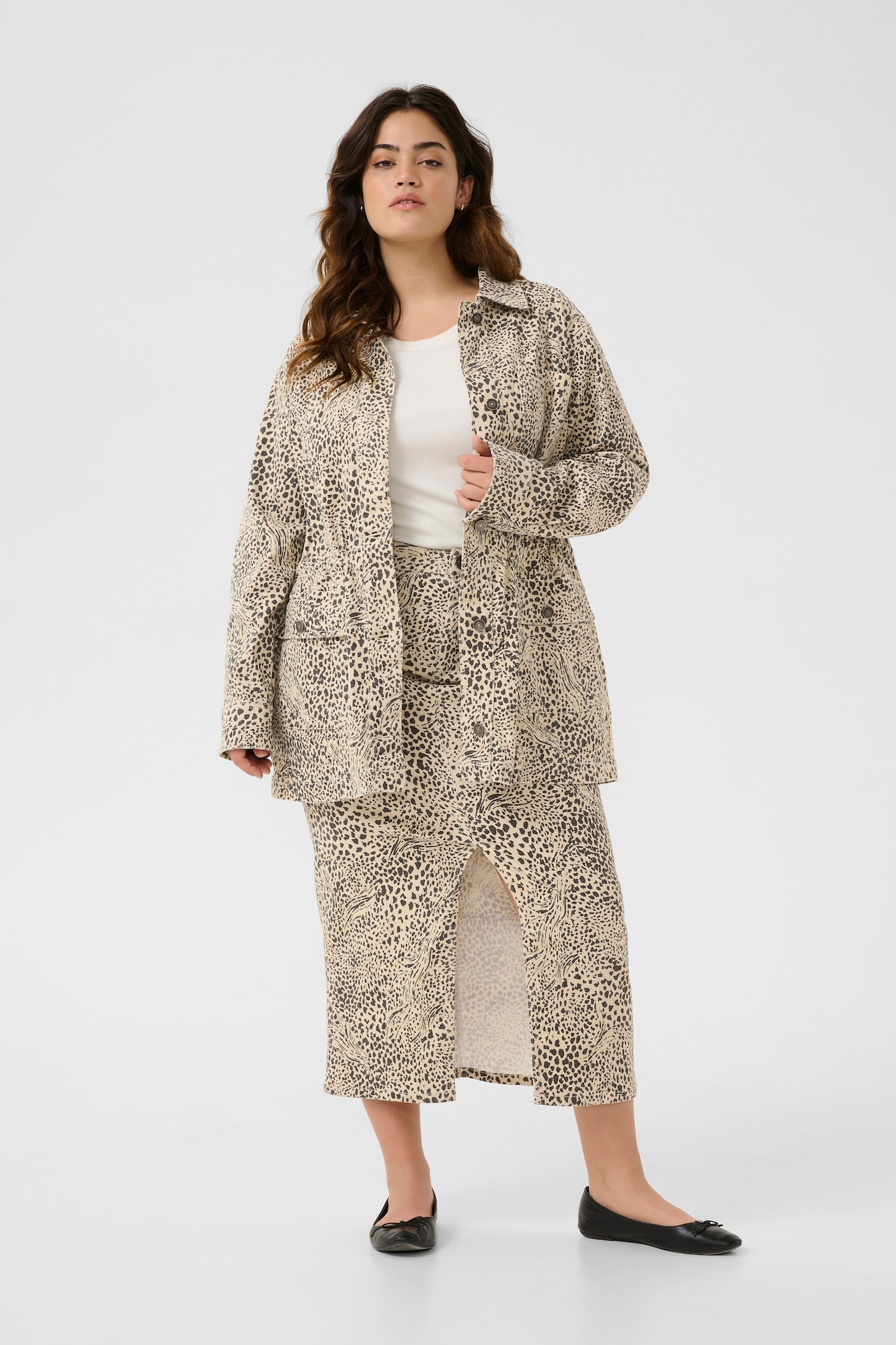 Thumbnail - KAFFE CURVE Jacke Lisia