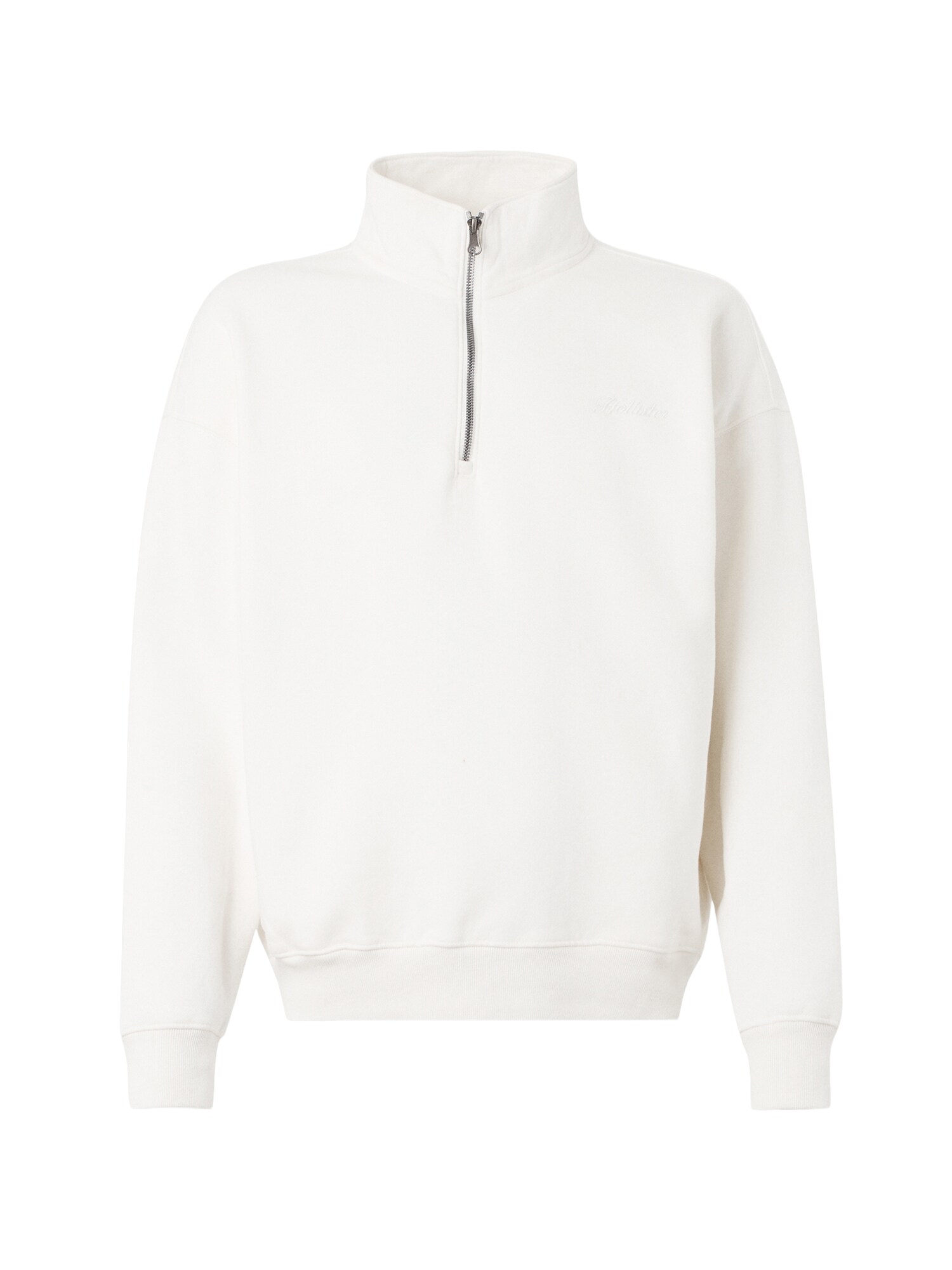 HOLLISTER Bluză de molton  alb murdar