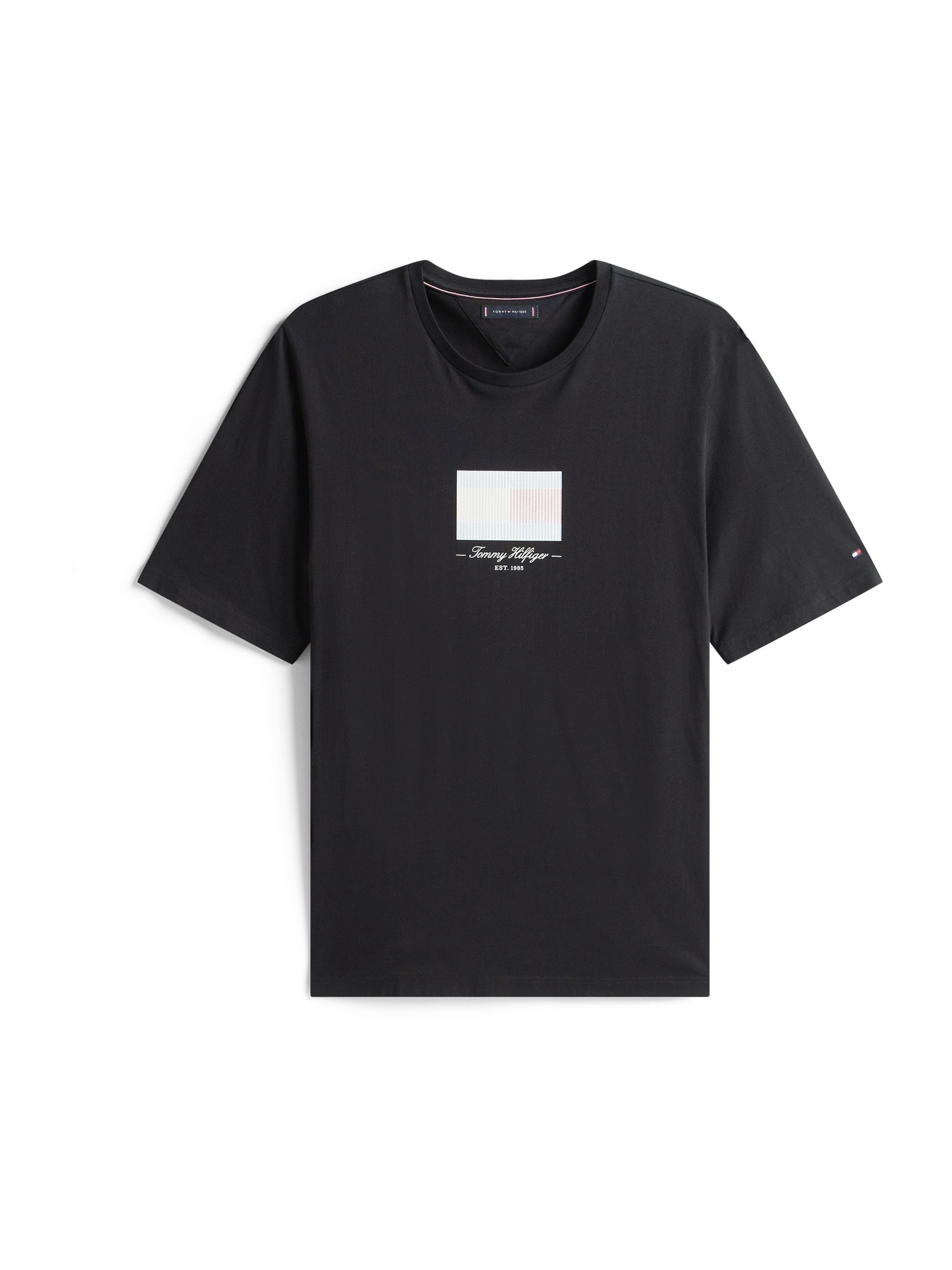 Tommy Hilfiger Big & Tall Tričko 'ITHACA'  červená / čierna / biela