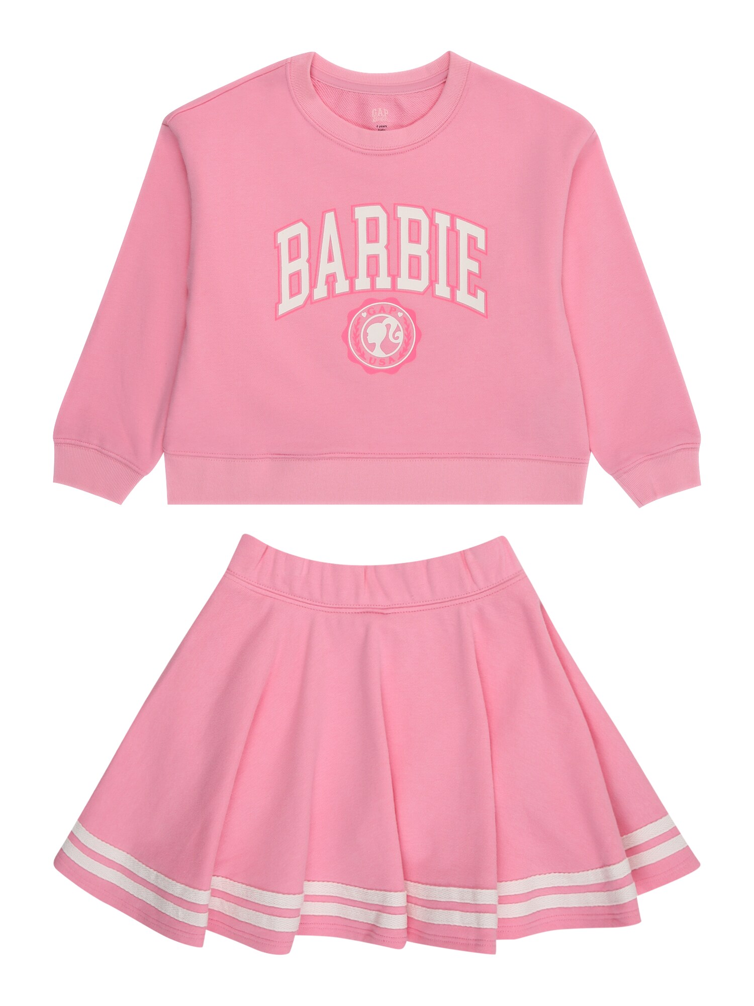 GAP Set  roz / alb