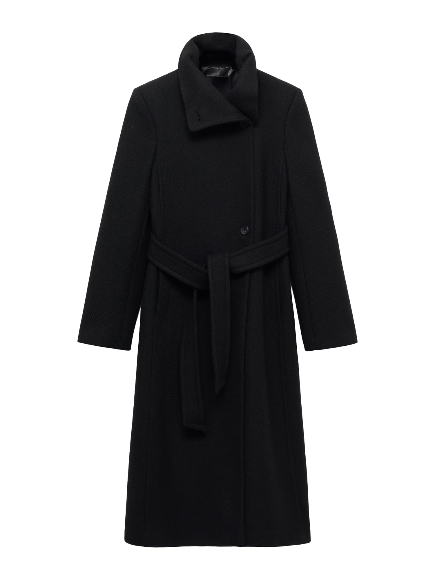 MANGO Palton de primăvară-toamnă SIRENITA  negru