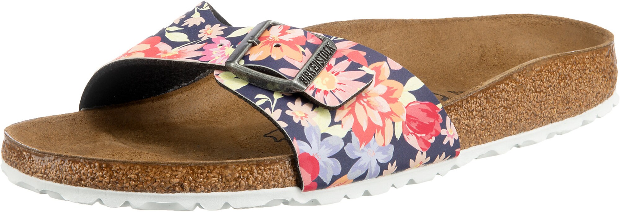BIRKENSTOCK Šlepetės 'Madrid'  melsvai pilka / mišrios spalvos