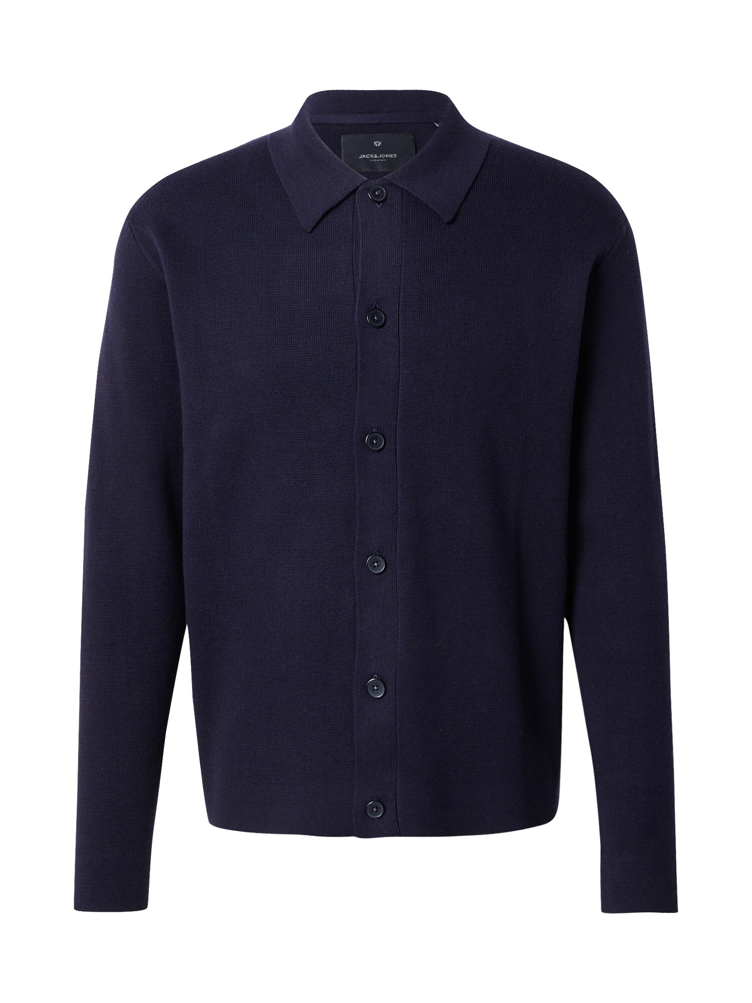 Jack & Jones Gebreid Vest 'Jprblamilano Spring' Donkerblauw