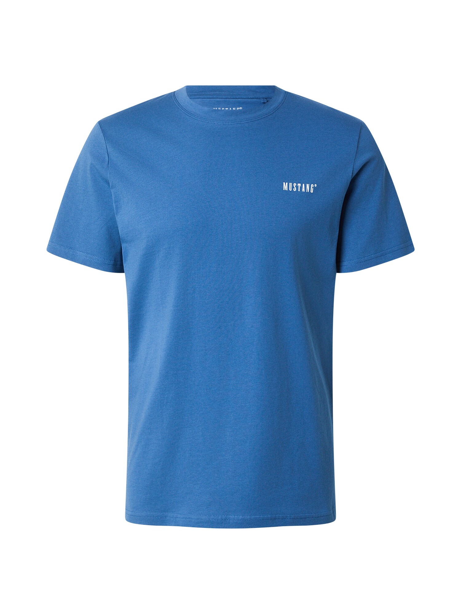 MUSTANG Tricou Austin  albastru / alb