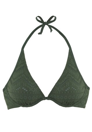 LASCANA, Bikini felső, zöld