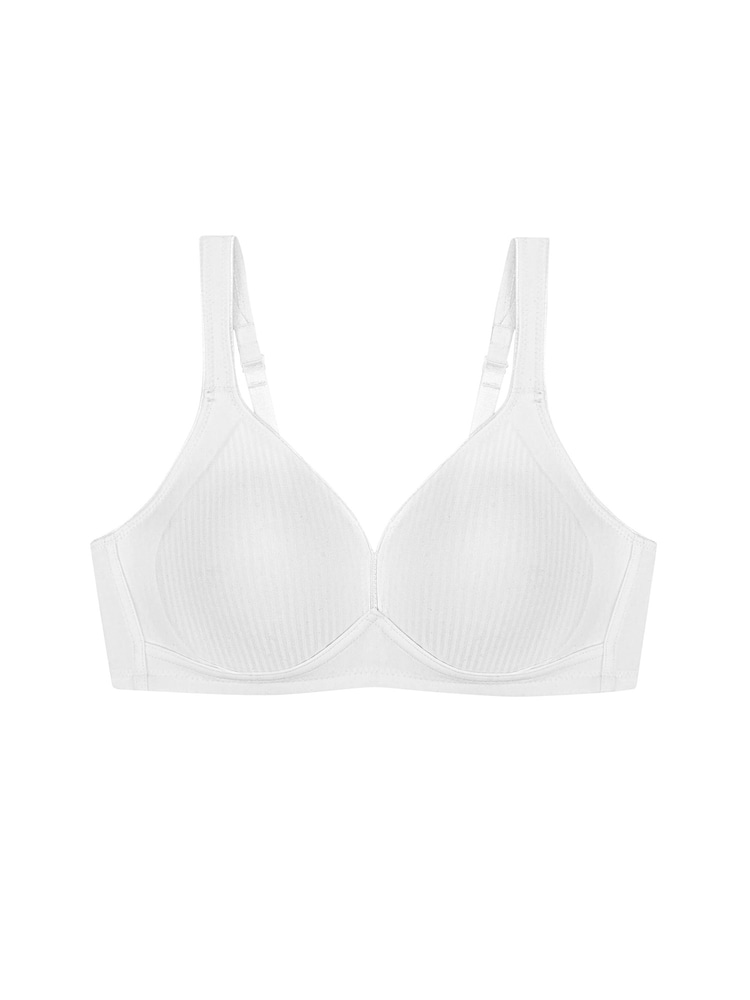 TRIUMPH Bügelloser BH ' Modern Soft+Cotton ' Damen Größe 90 weiß