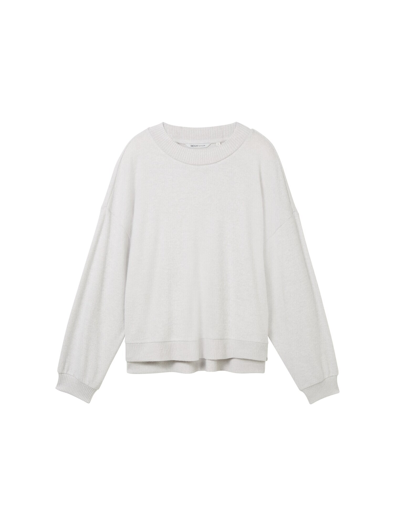 TOM TAILOR DENIM Pulover  gri deschis