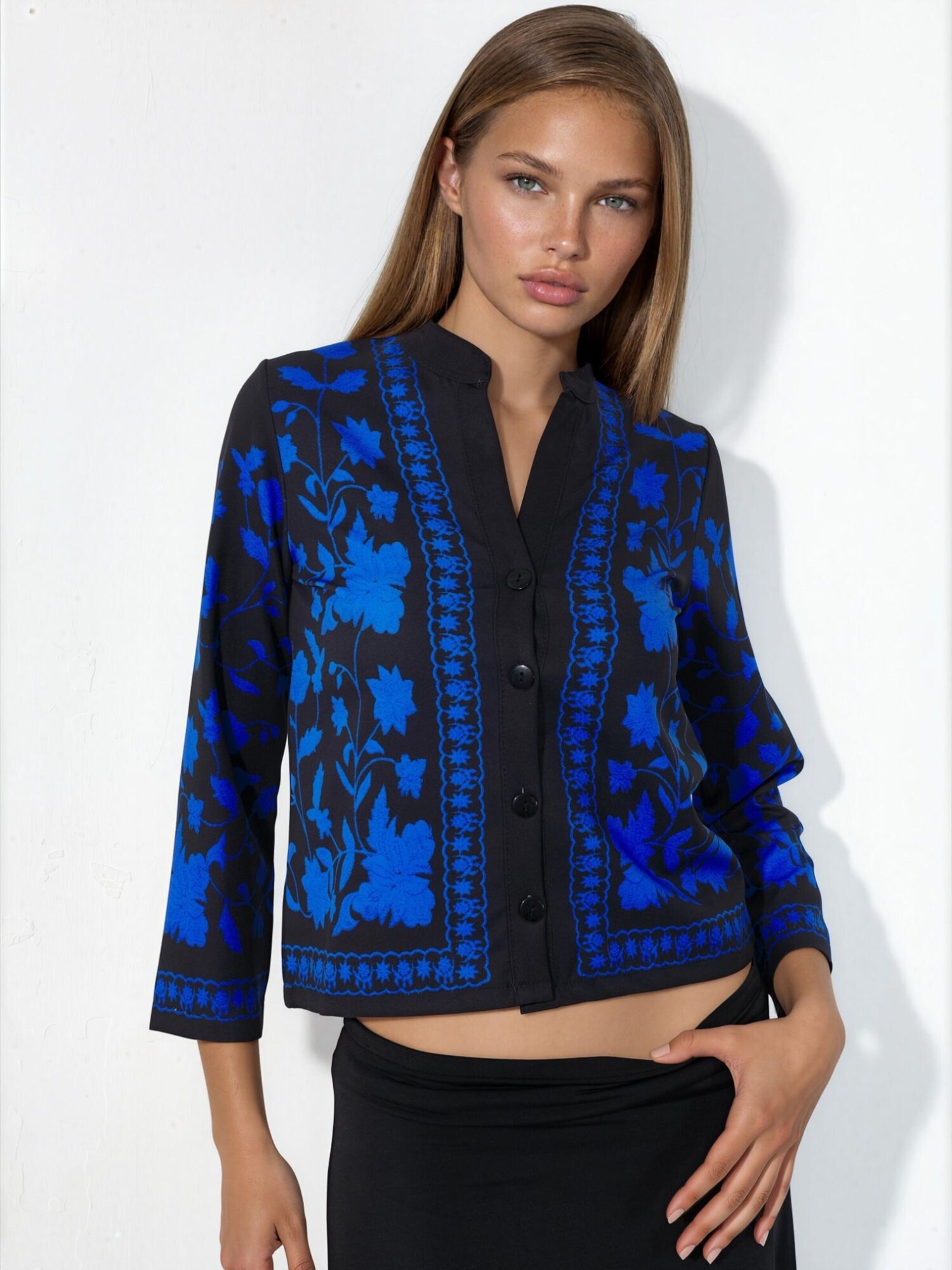 MSN Collection Zimska jakna 'Jacken' plava