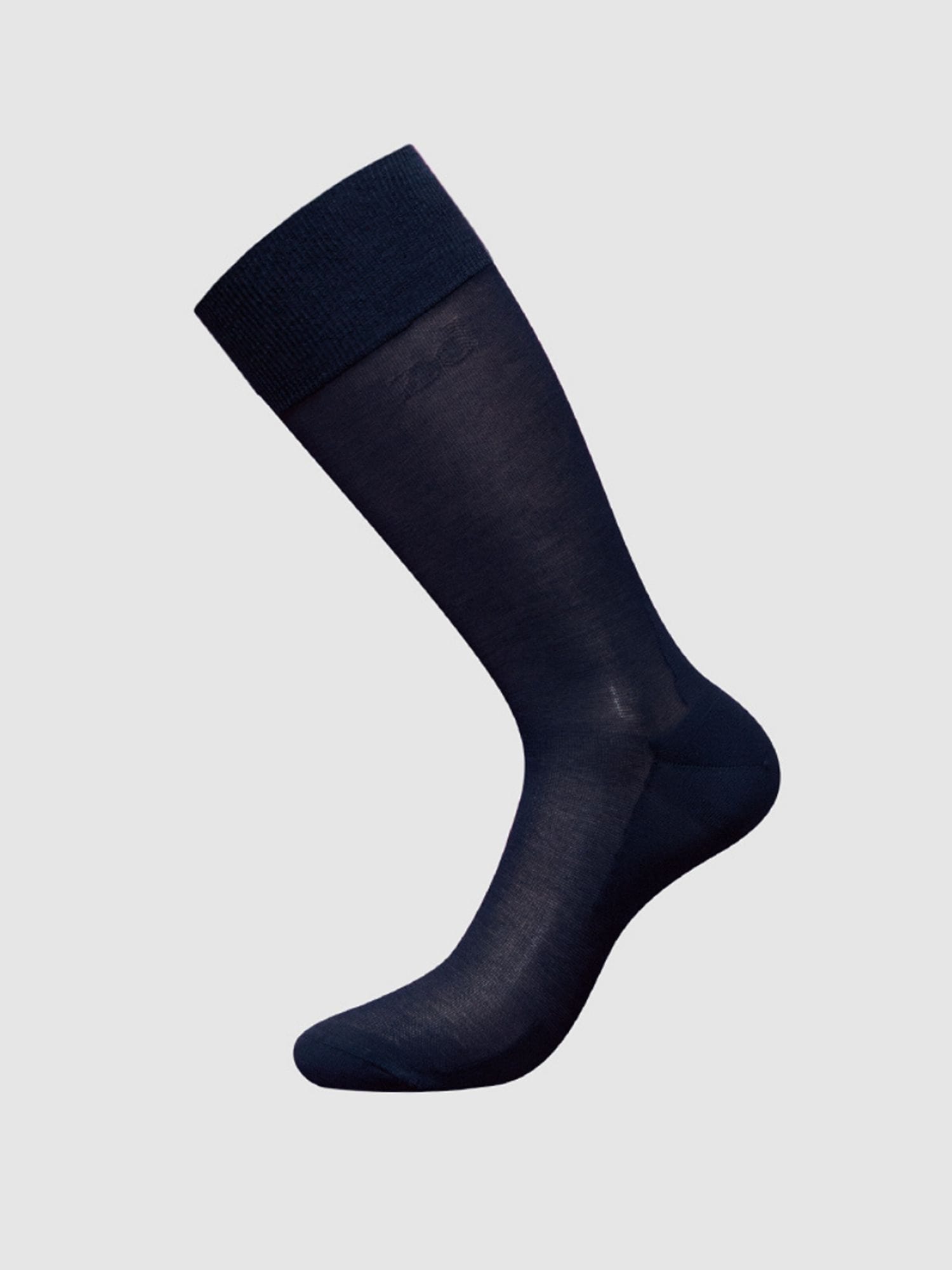 zd ZERO DEFECTS Calcetines '100% Mercerized cotton'  navy