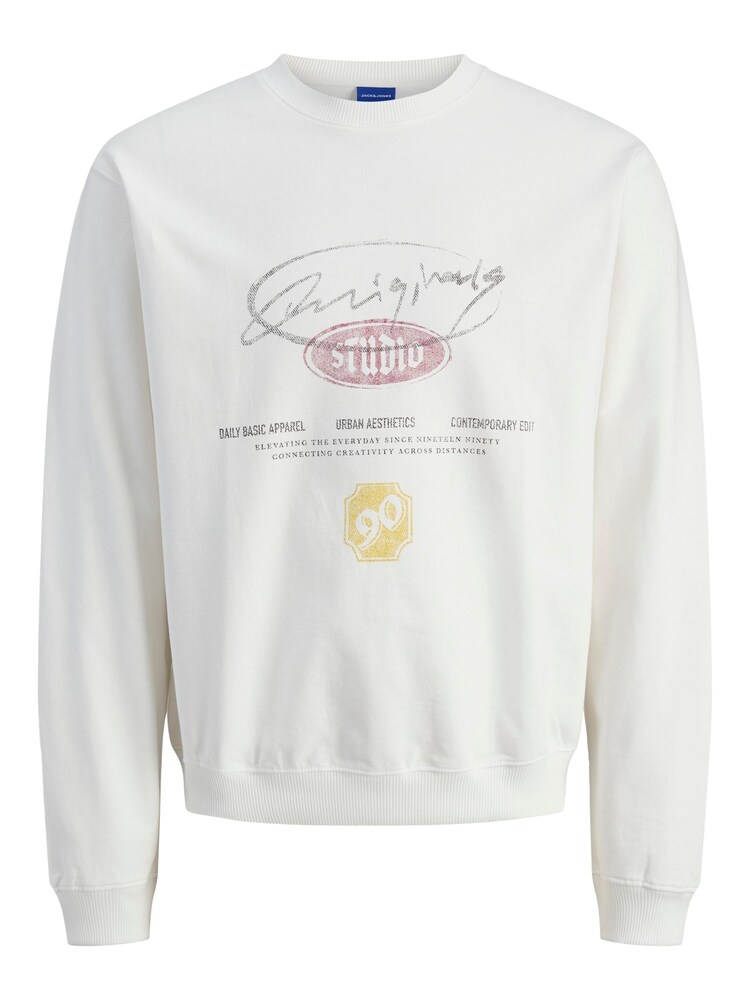 Jack & Jones Junior Sweatshirt Jungen Größe 152 mischfarben / weiß