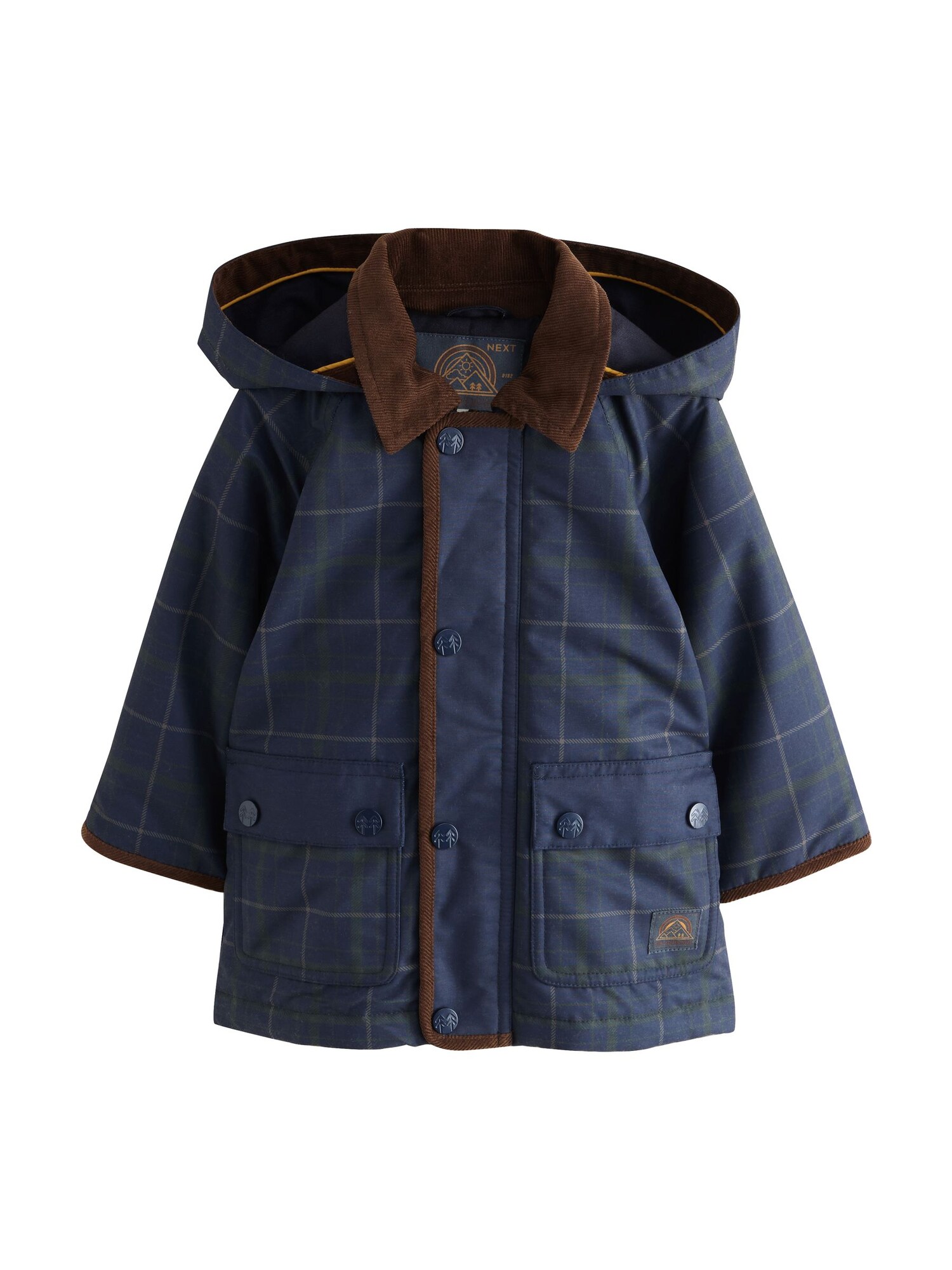 Next Geacă de primăvară-toamnă  bleumarin / verde