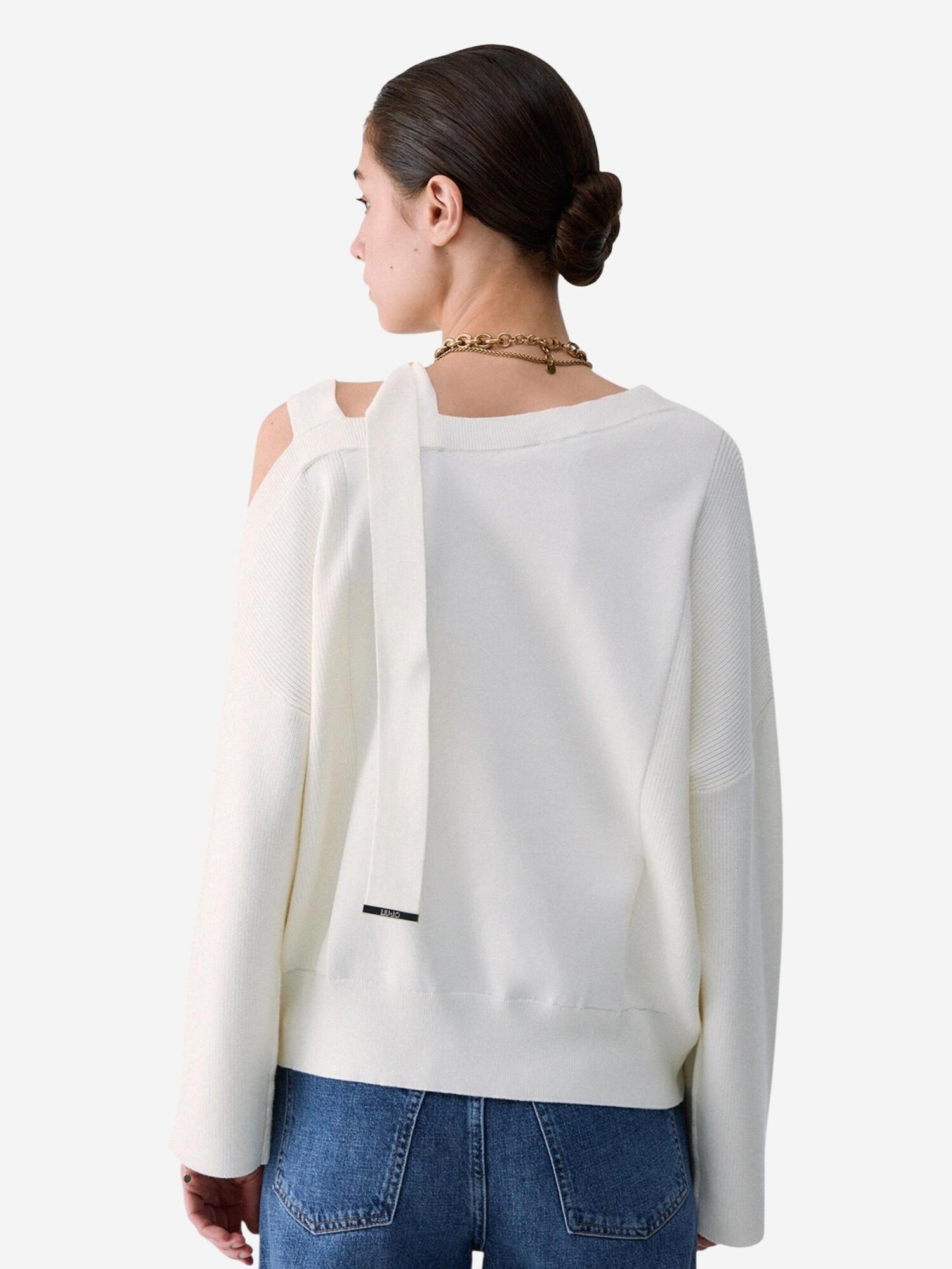 Liu Jo Jersey blanco – imagen 6