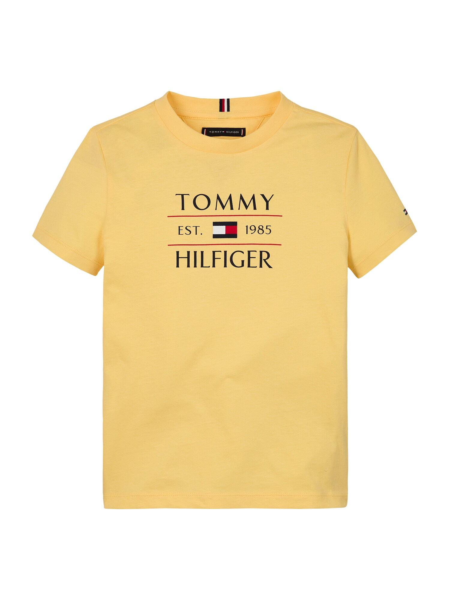 TOMMY HILFIGER Póló  citrom / piros / fekete / fehér akciós termékkép 1