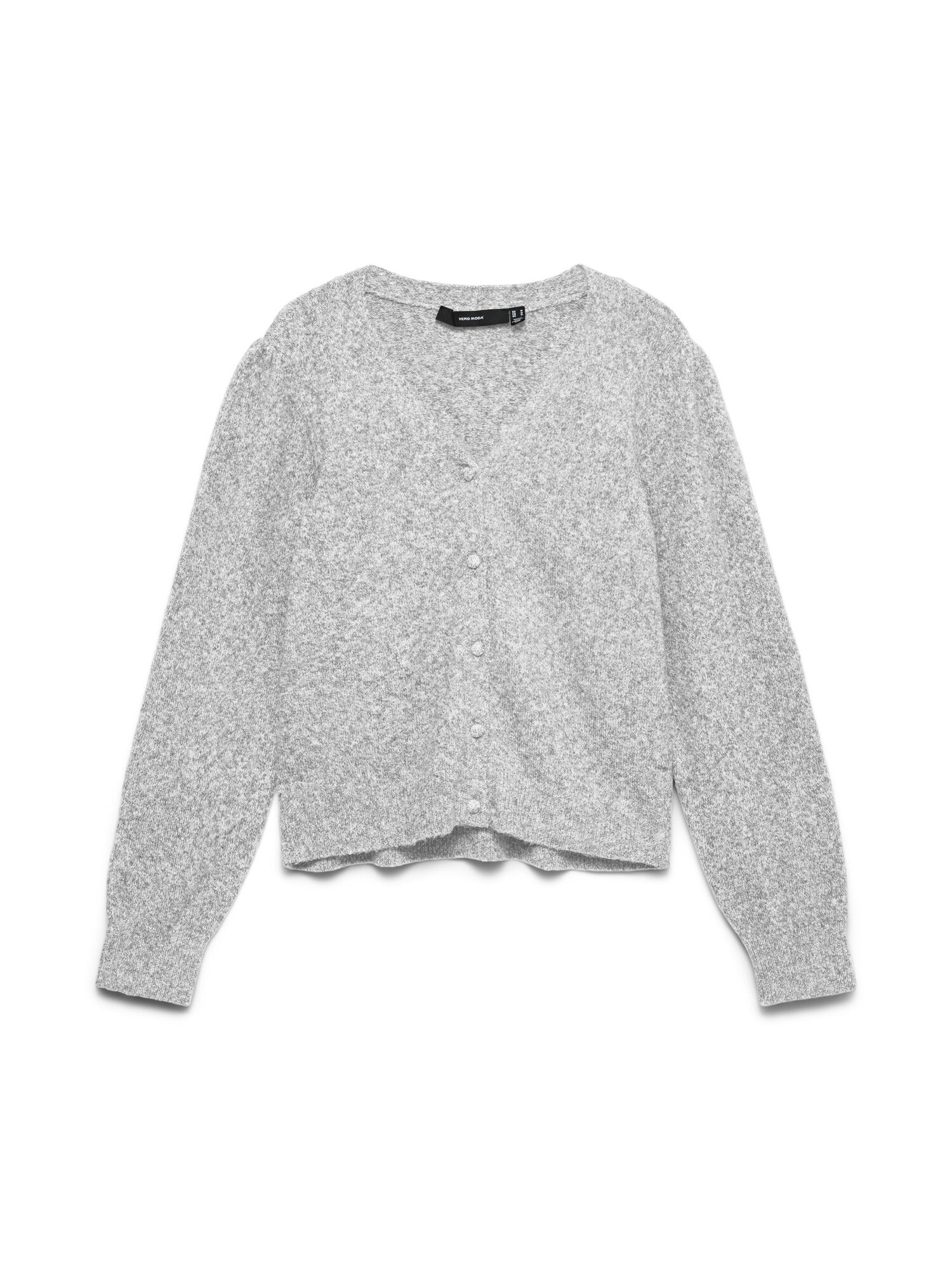 VERO MODA Kardigán 'VMDoffy'  sivá melírovaná