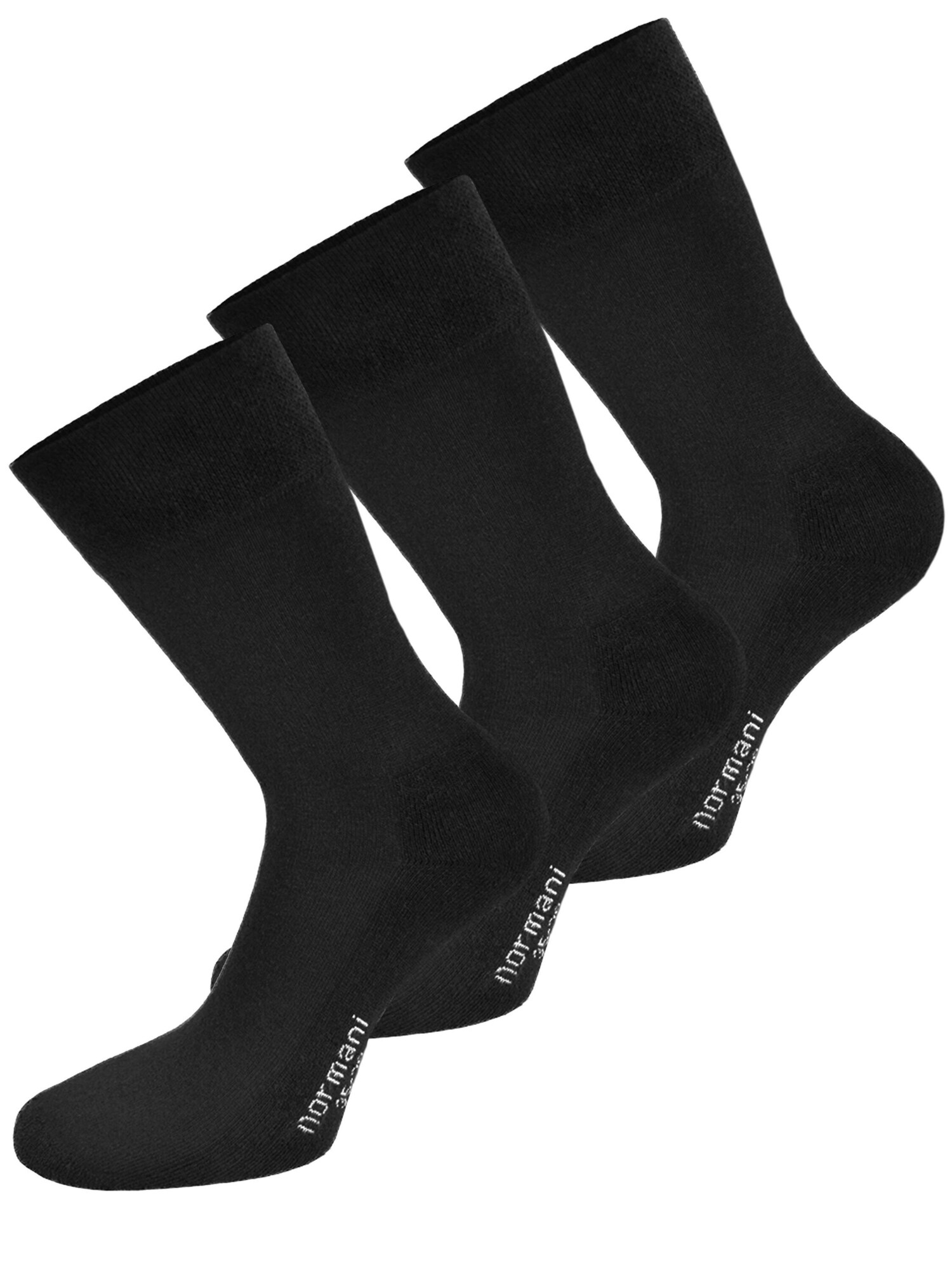 normani Calcetines negro / blanco
