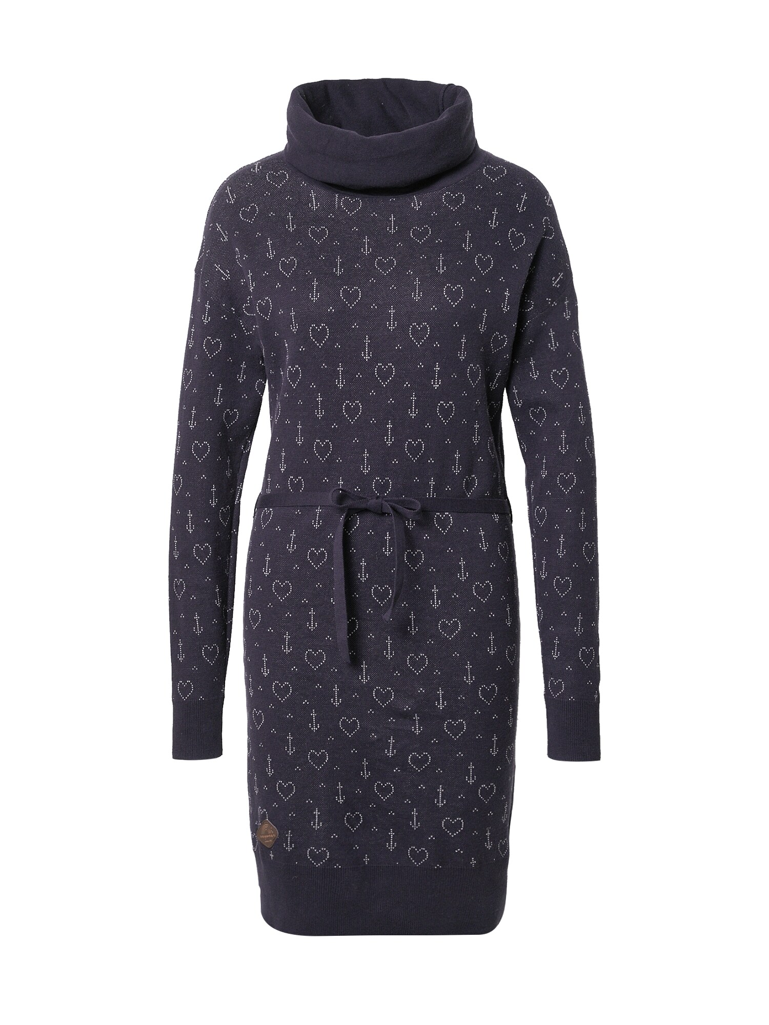 Ragwear Šaty 'Marina'  tmavomodrá / biela