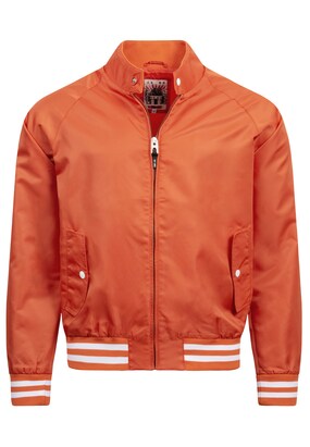 INDICODE JEANS Tussenjas ‘ Ayser ‘ Oranje / Wit