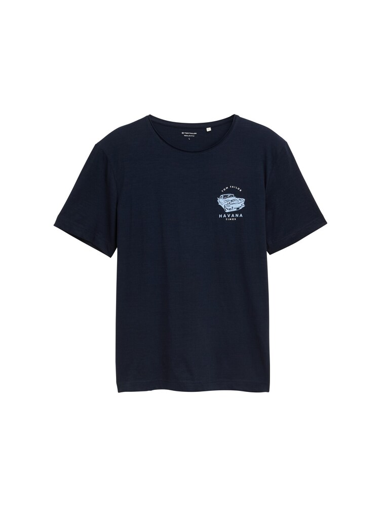 TOM TAILOR Póló Férfi kék , Méret XL