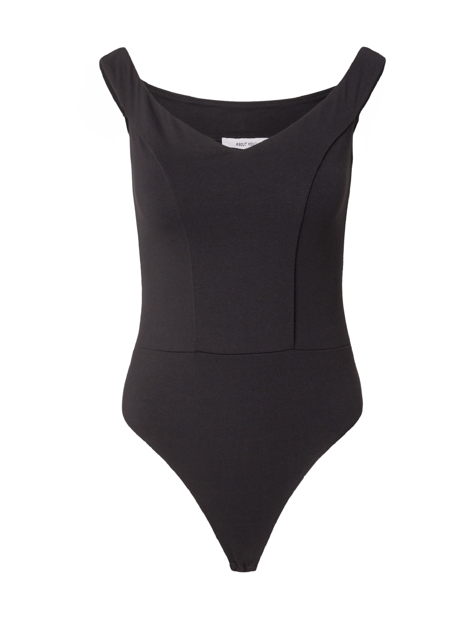 ABOUT YOU Tricou body Giselle negru