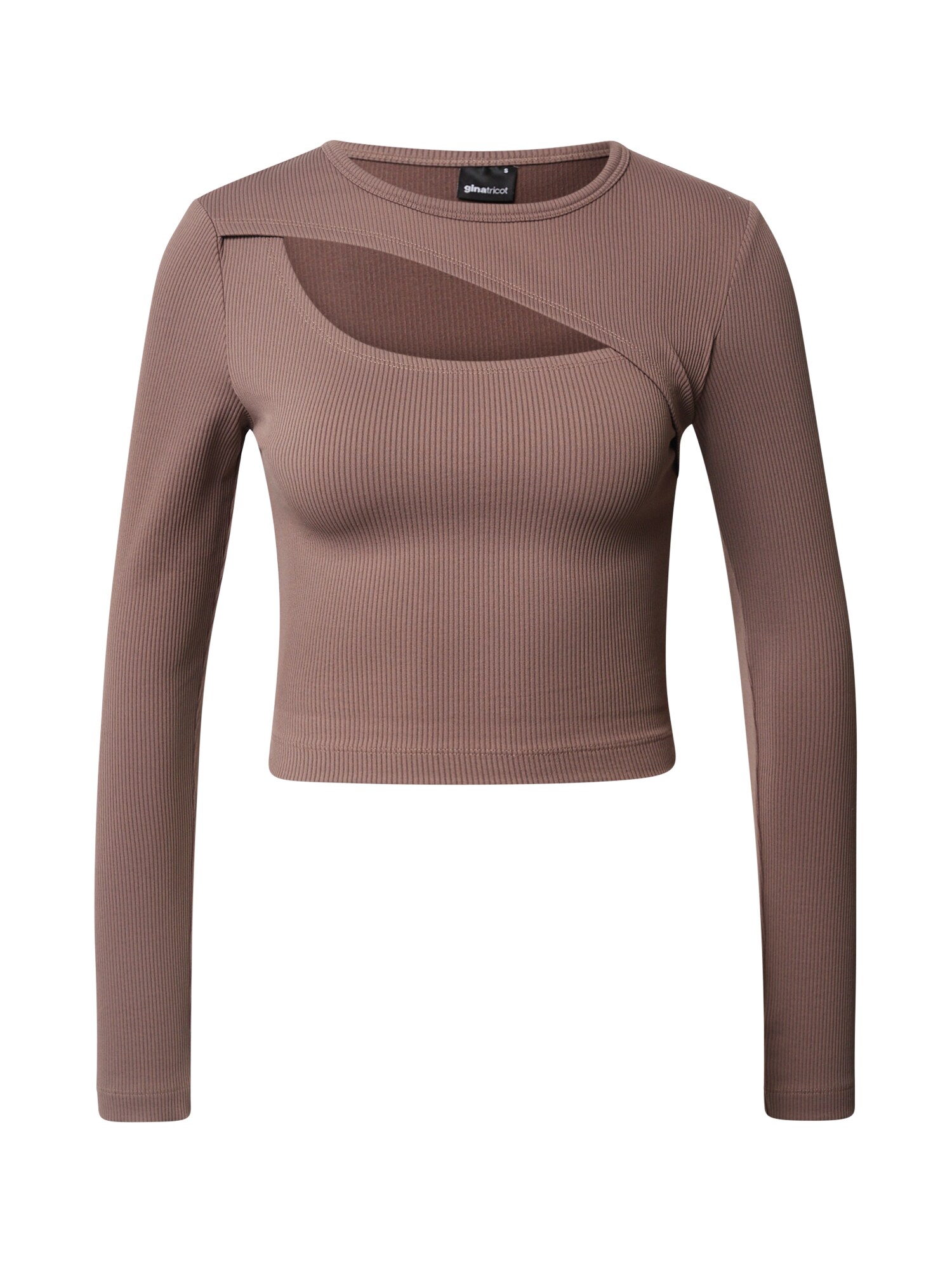Gina Tricot Marškinėliai 'Yara'  ruda