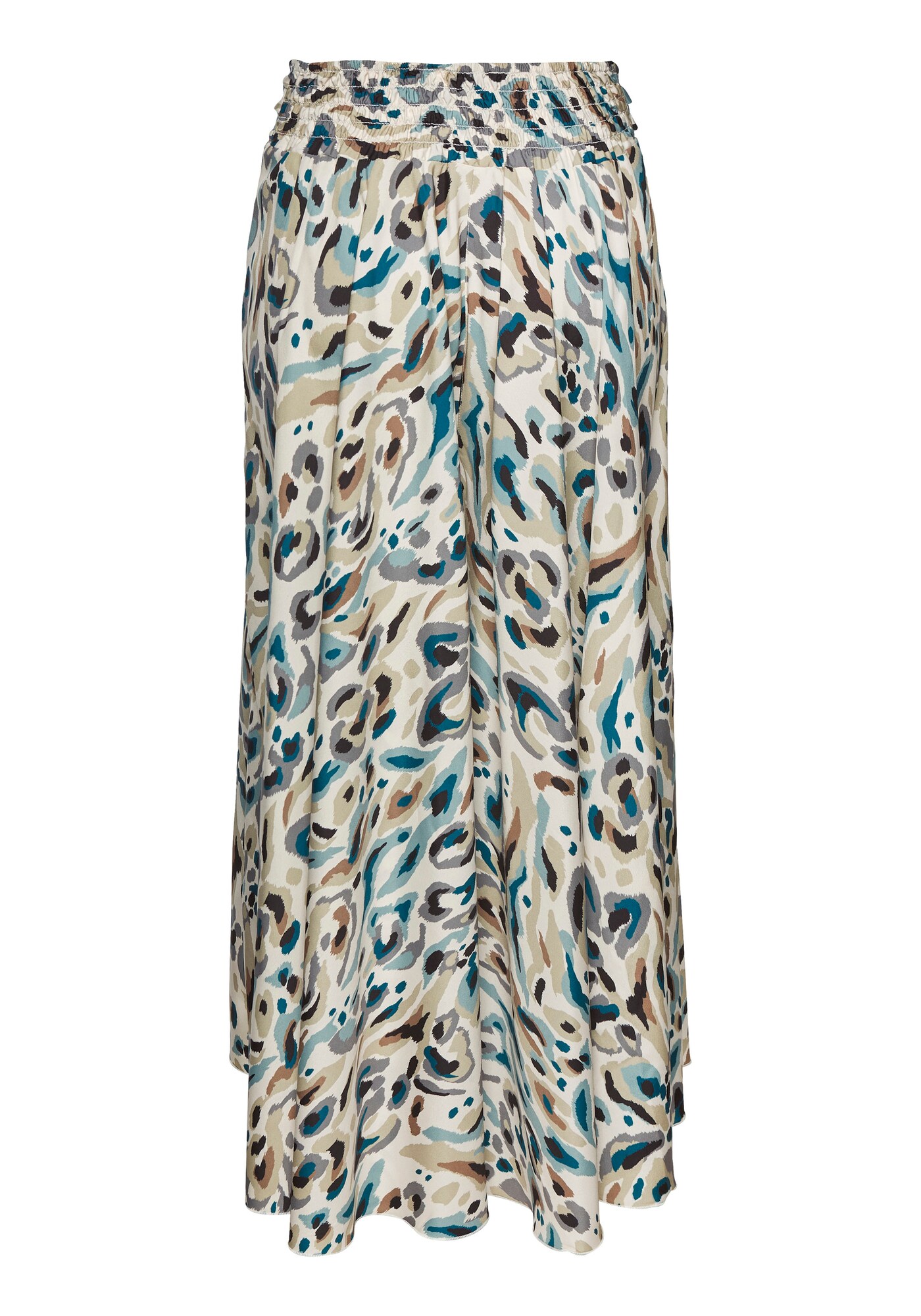 LASCANA Fustă  nisipiu / albastru / maro / negru