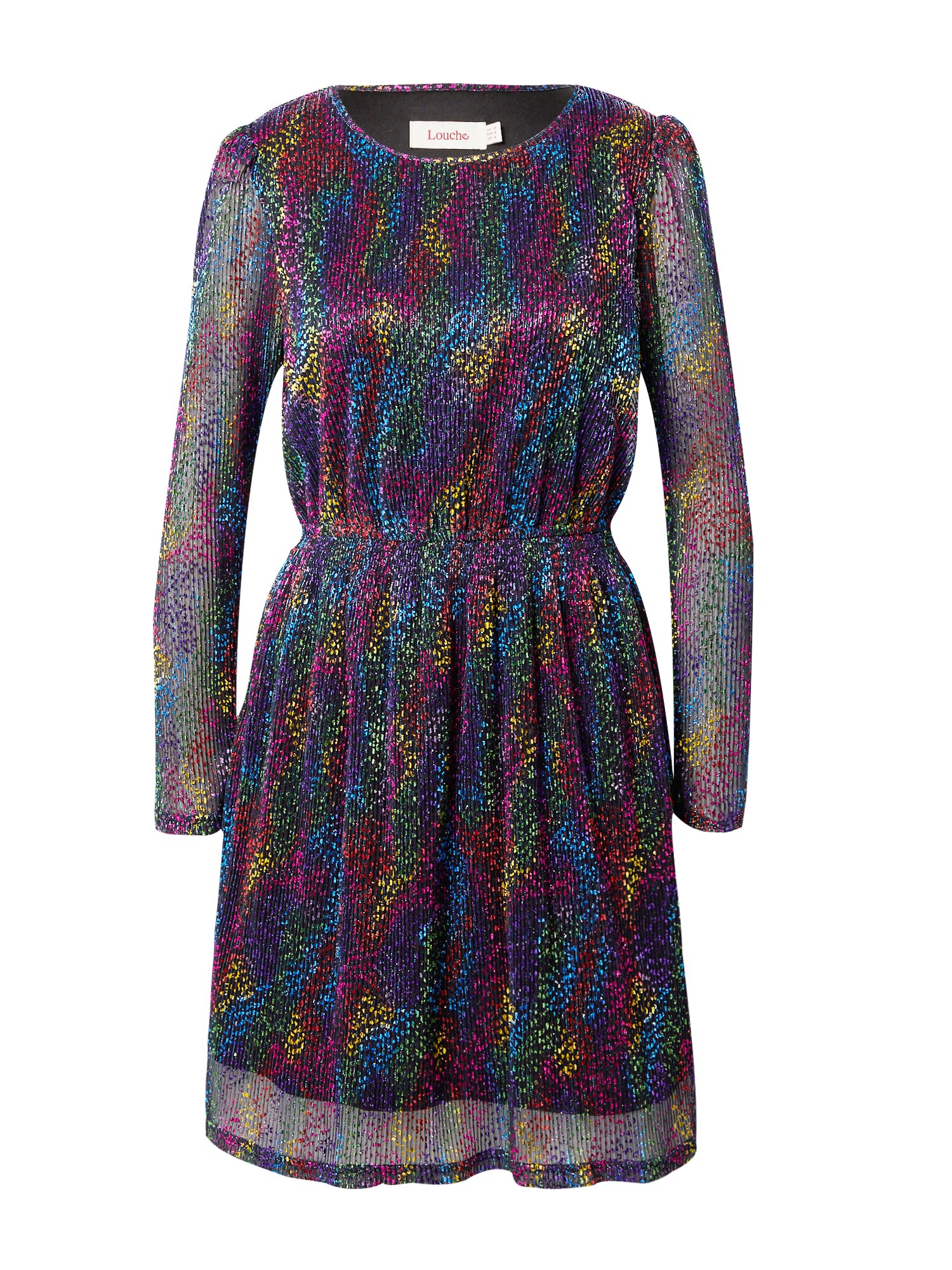 Louche Rochie 'LEINA'  albastru / verde / roșu / negru