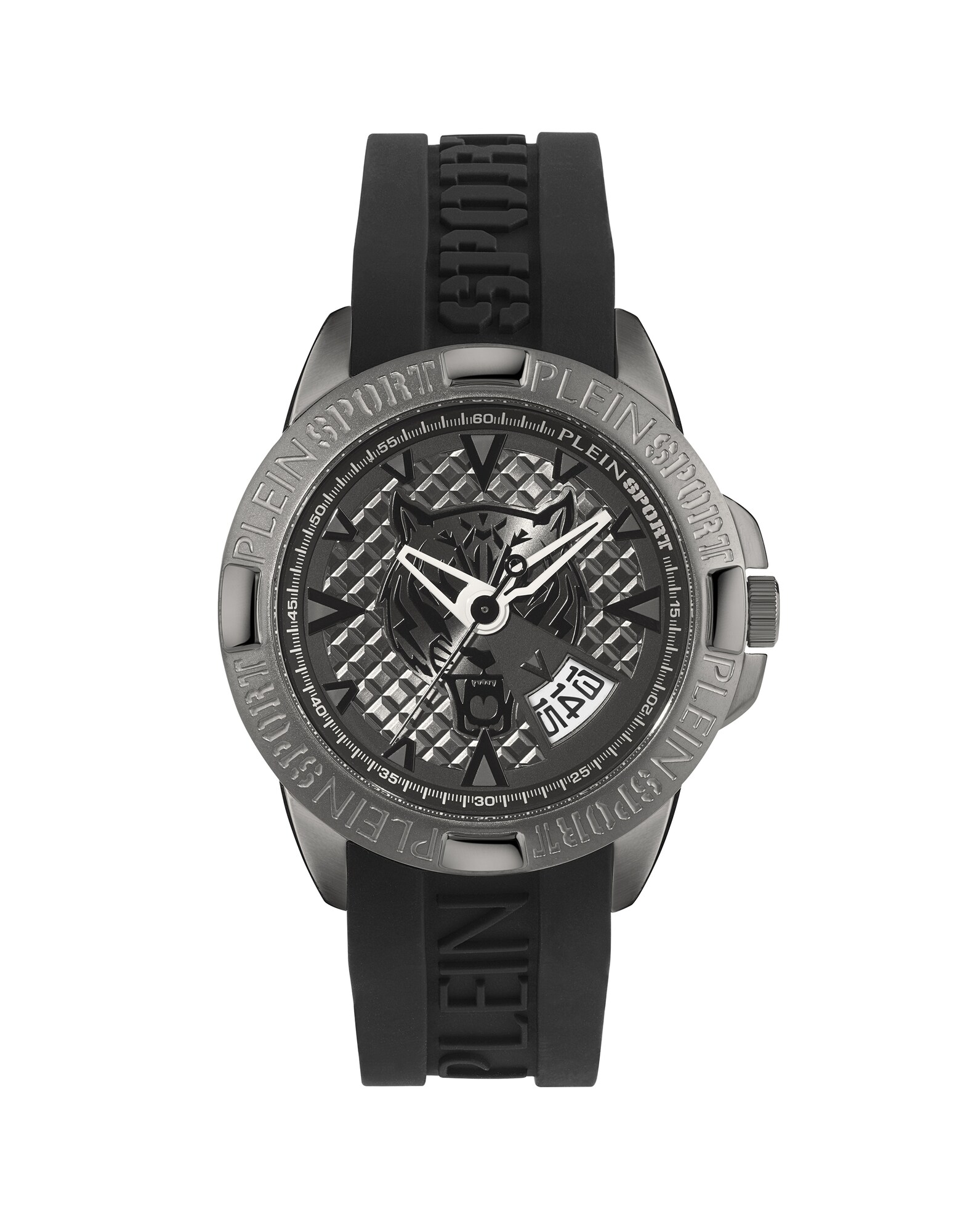 Plein Sport Reloj analógico 'Touchdown'  gris / negro
